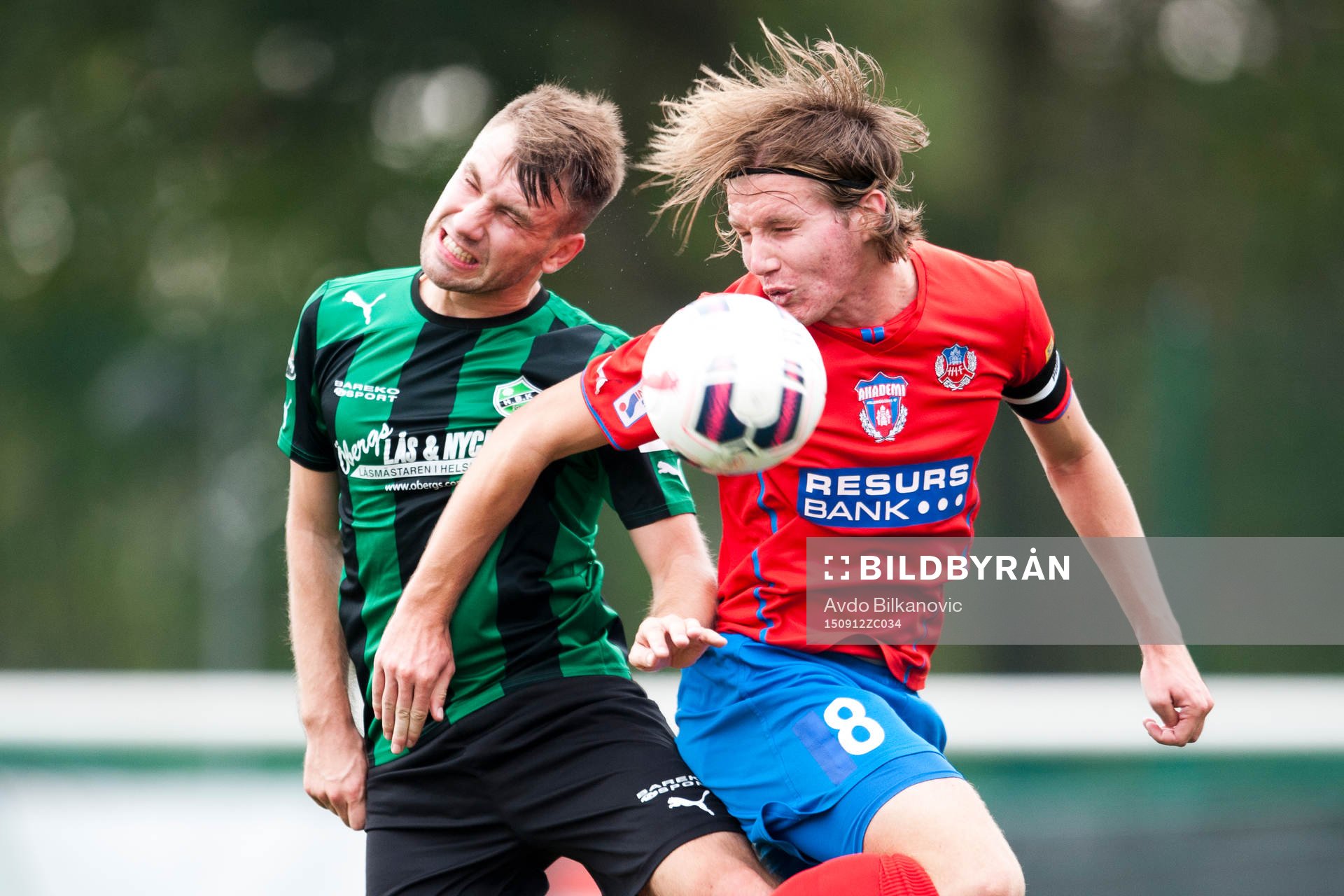Högaborgs Maciej Buszko och Helsingborgs Akademi Alexander