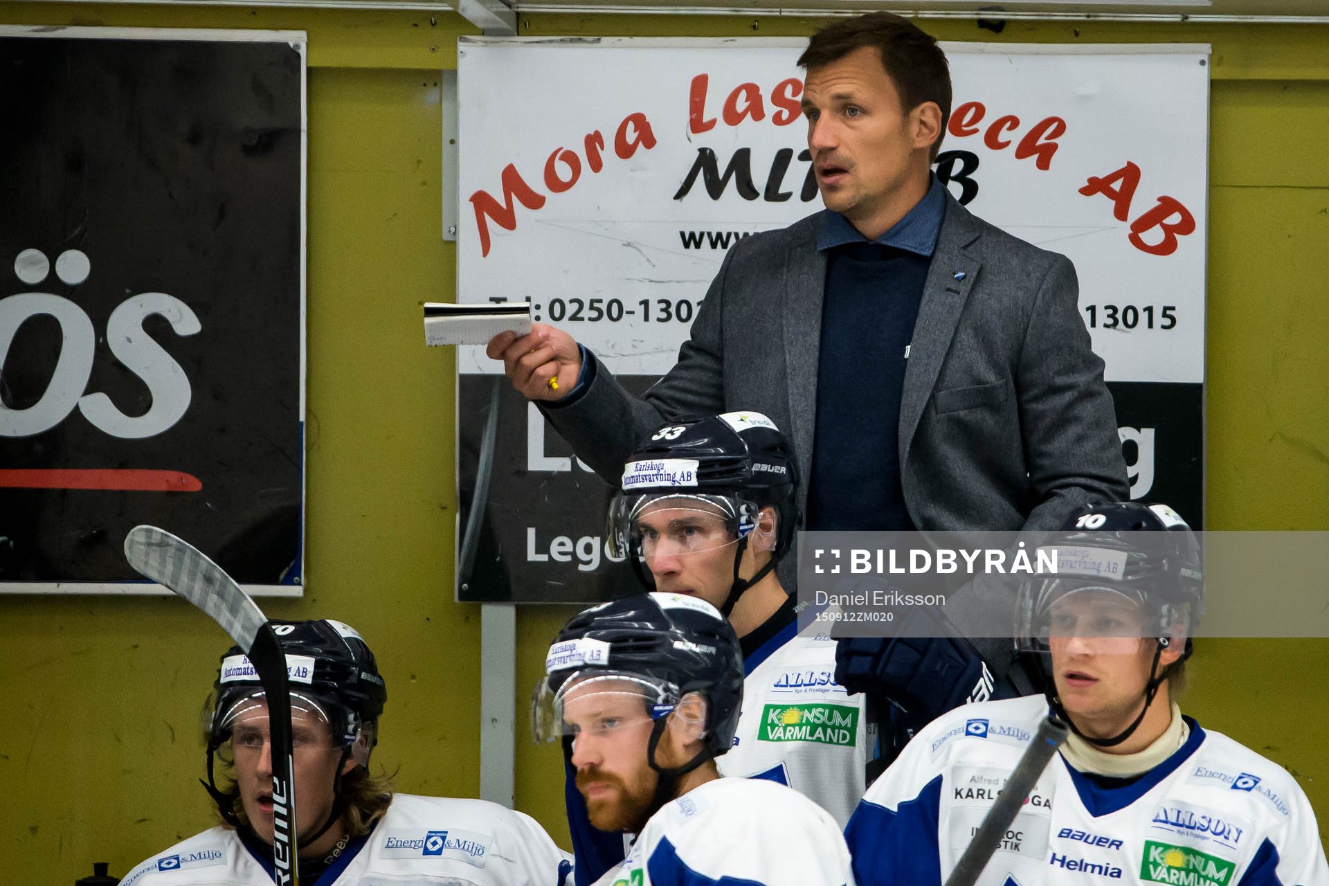 Karlskogas assisterande tränare Kristofer Näslund