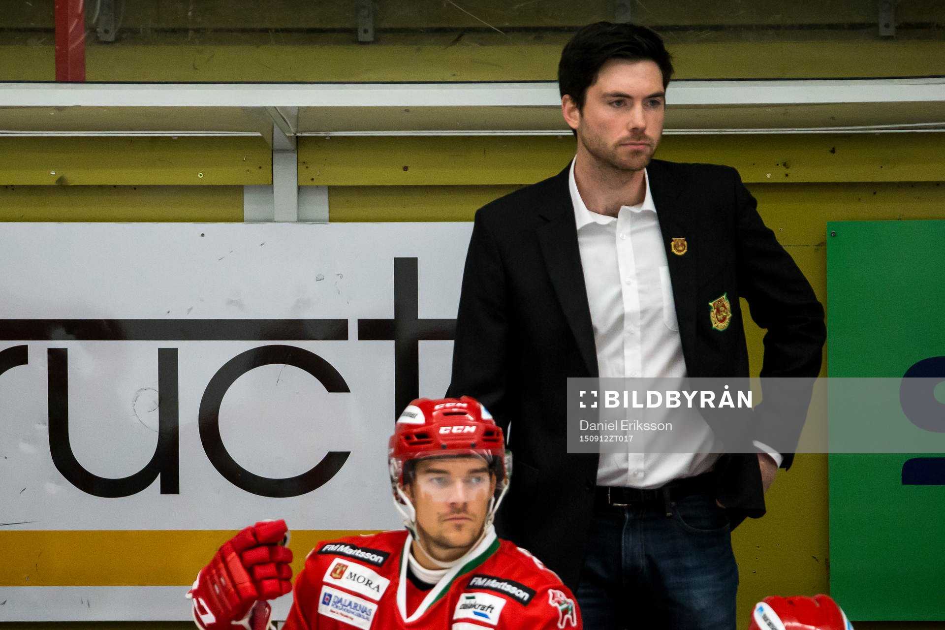 Moras tränare Jeremy Colliton