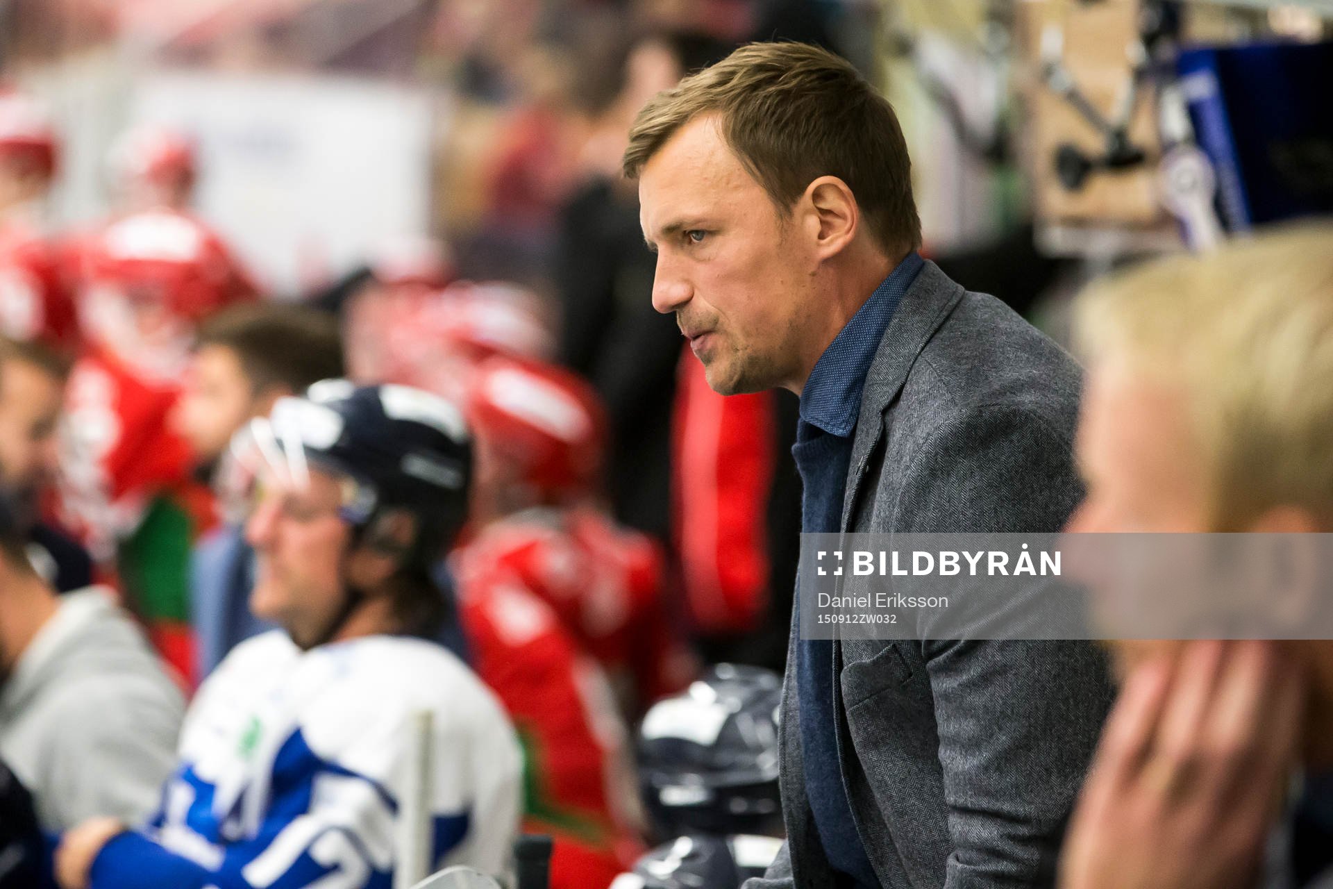 Karlskogas Assisterande tränare Kristofer Näslund