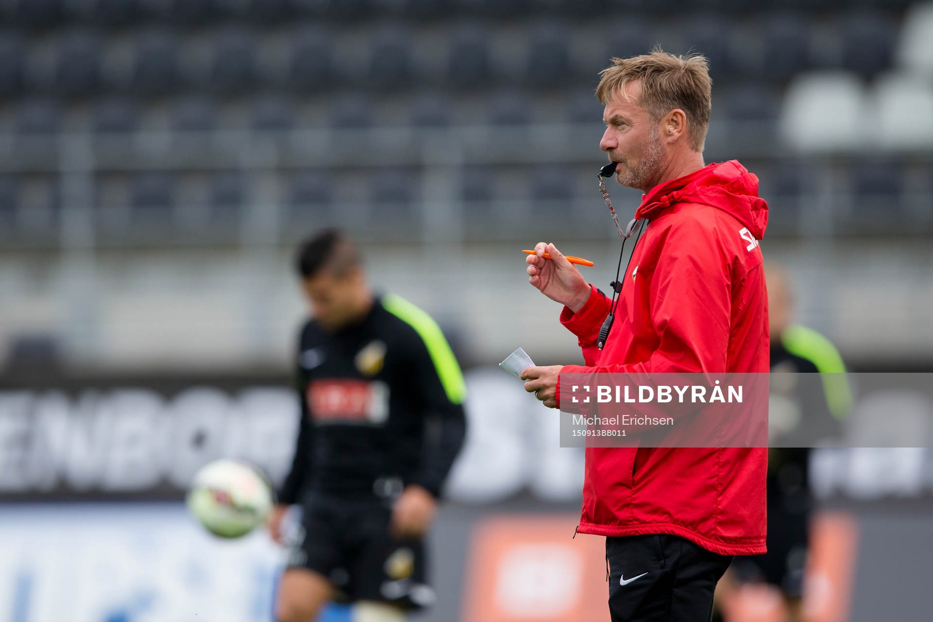 Häckens tränare Peter Gerhardsson
