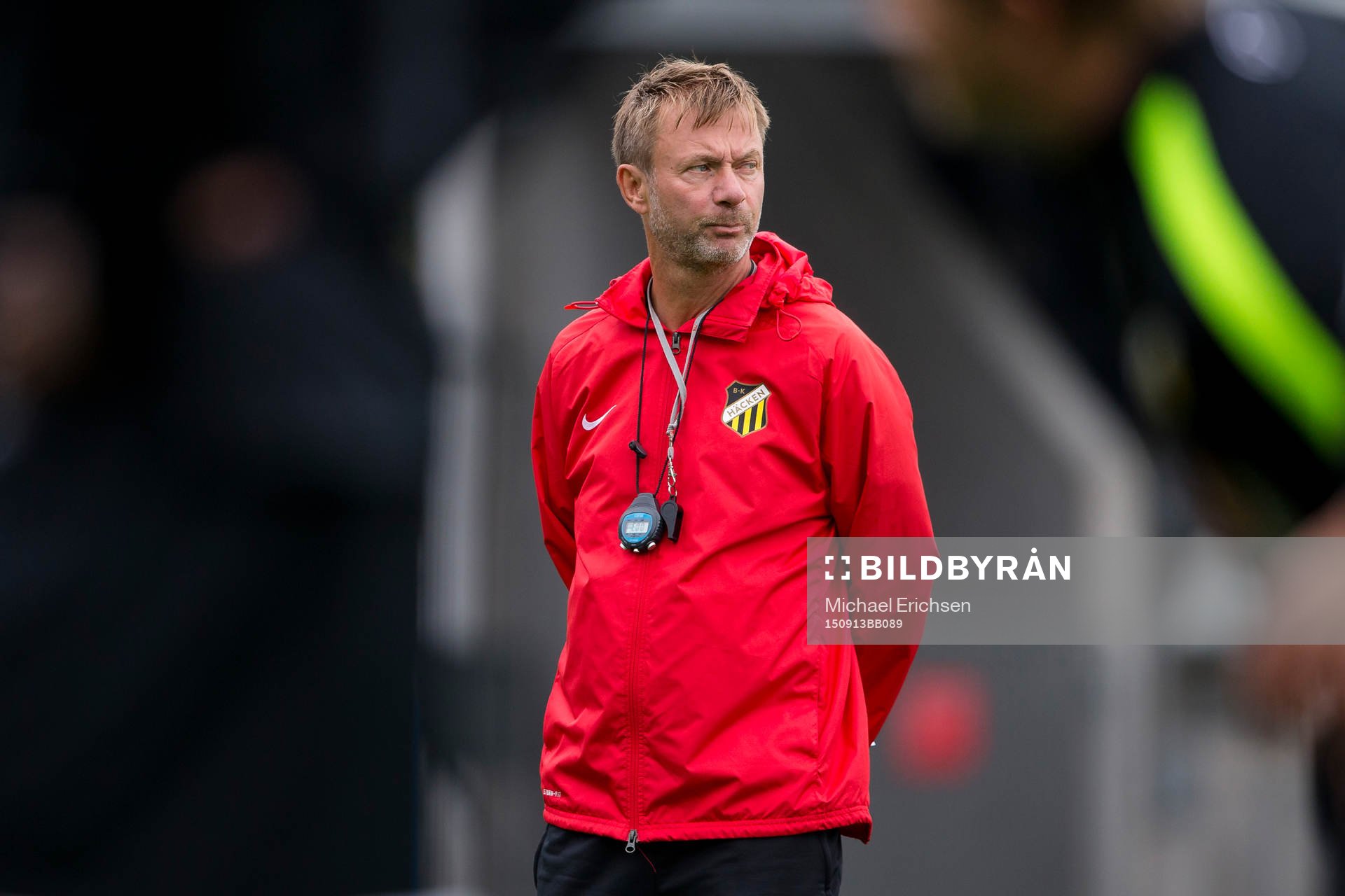 Häckens tränare Peter Gerhardsson