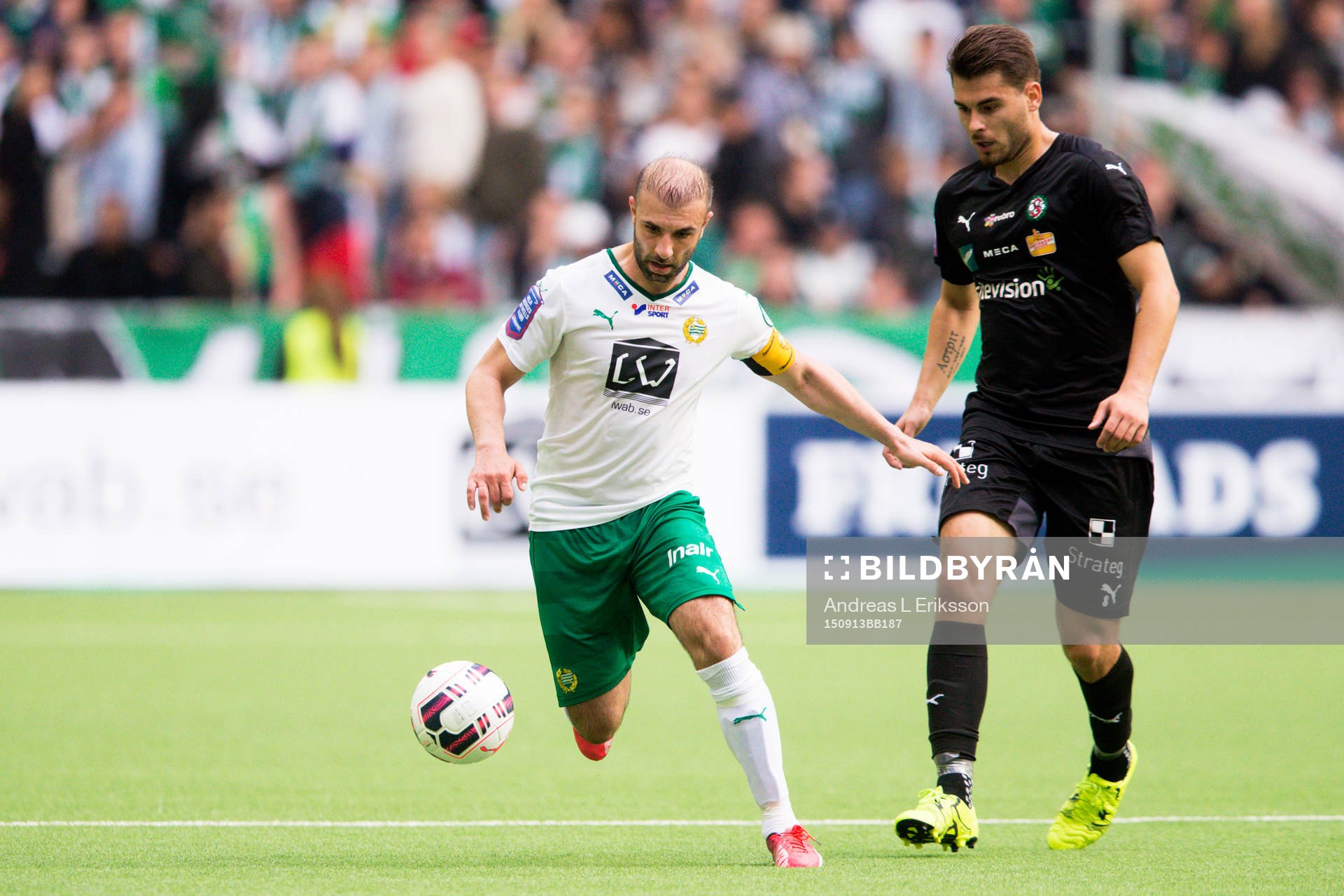 Hammarbys Kennedy Bakircioglu och Örebros Astrit Ajdarevic