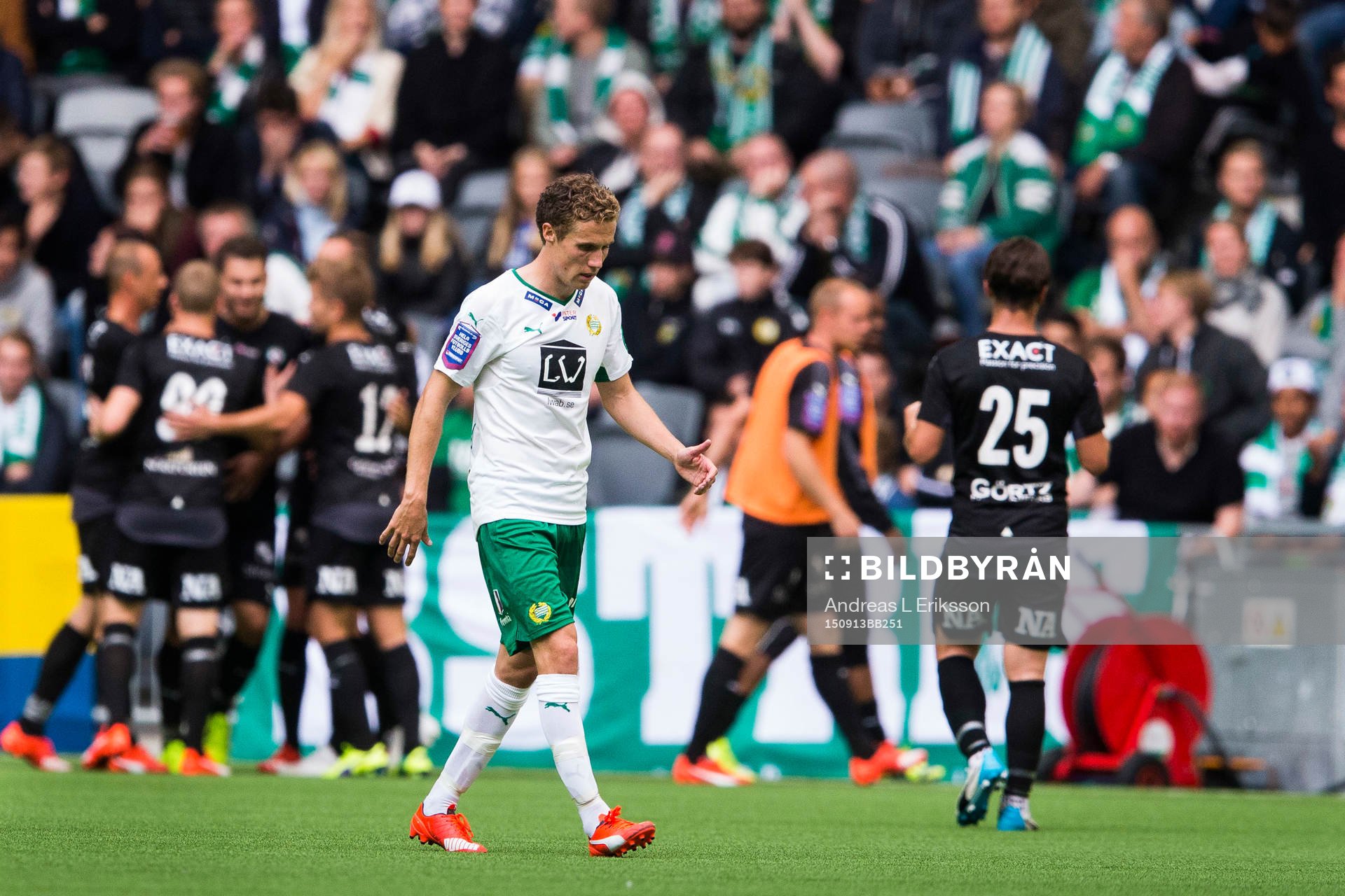 Hammarbys Fredrik Torsteinbö deppar