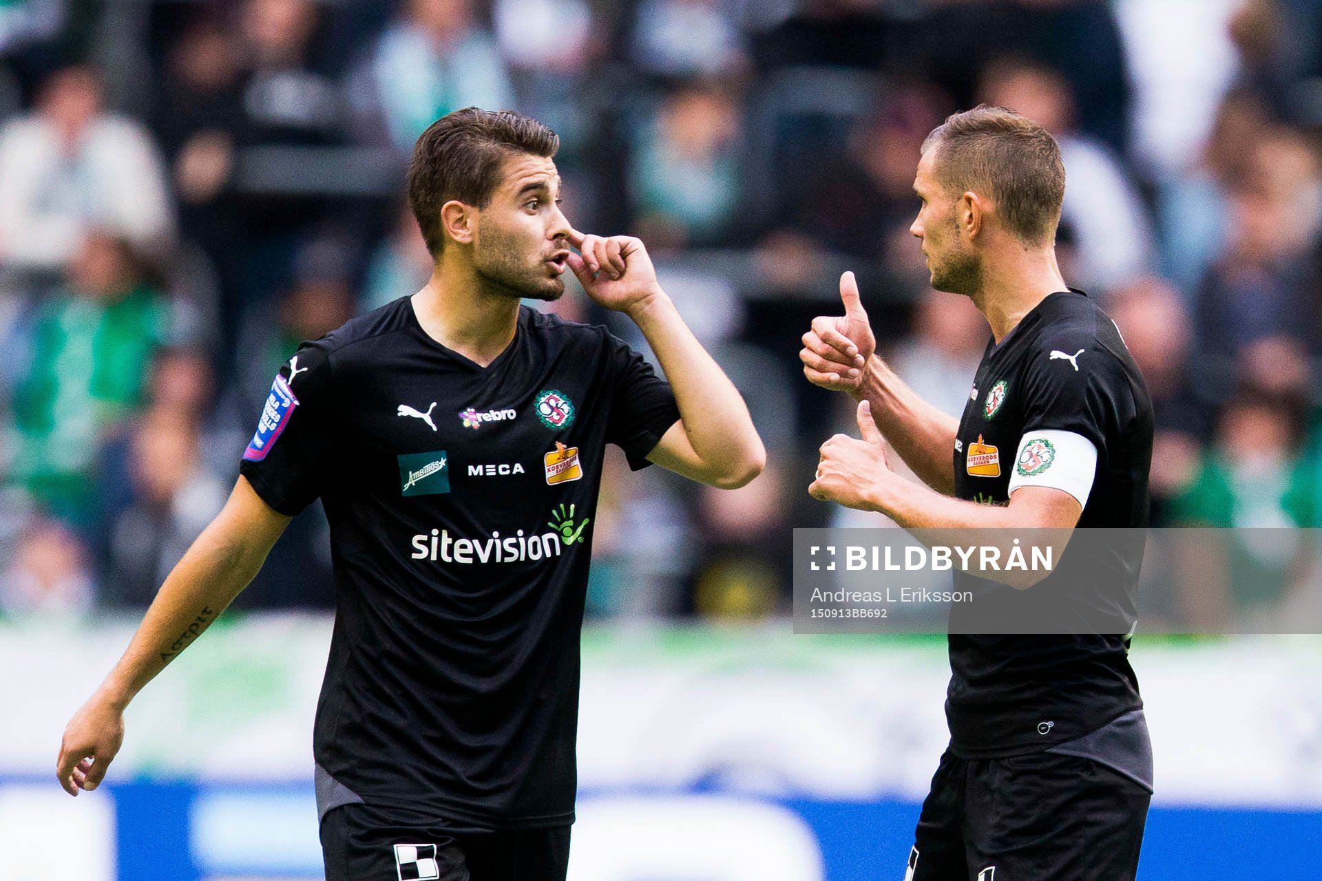 Örebros Astrit Ajdarevic och Robert Åhman Persson