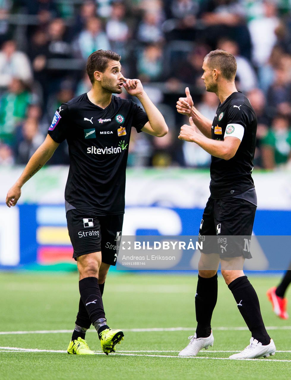 Örebros Astrit Ajdarevic och Robert Åhman Persson