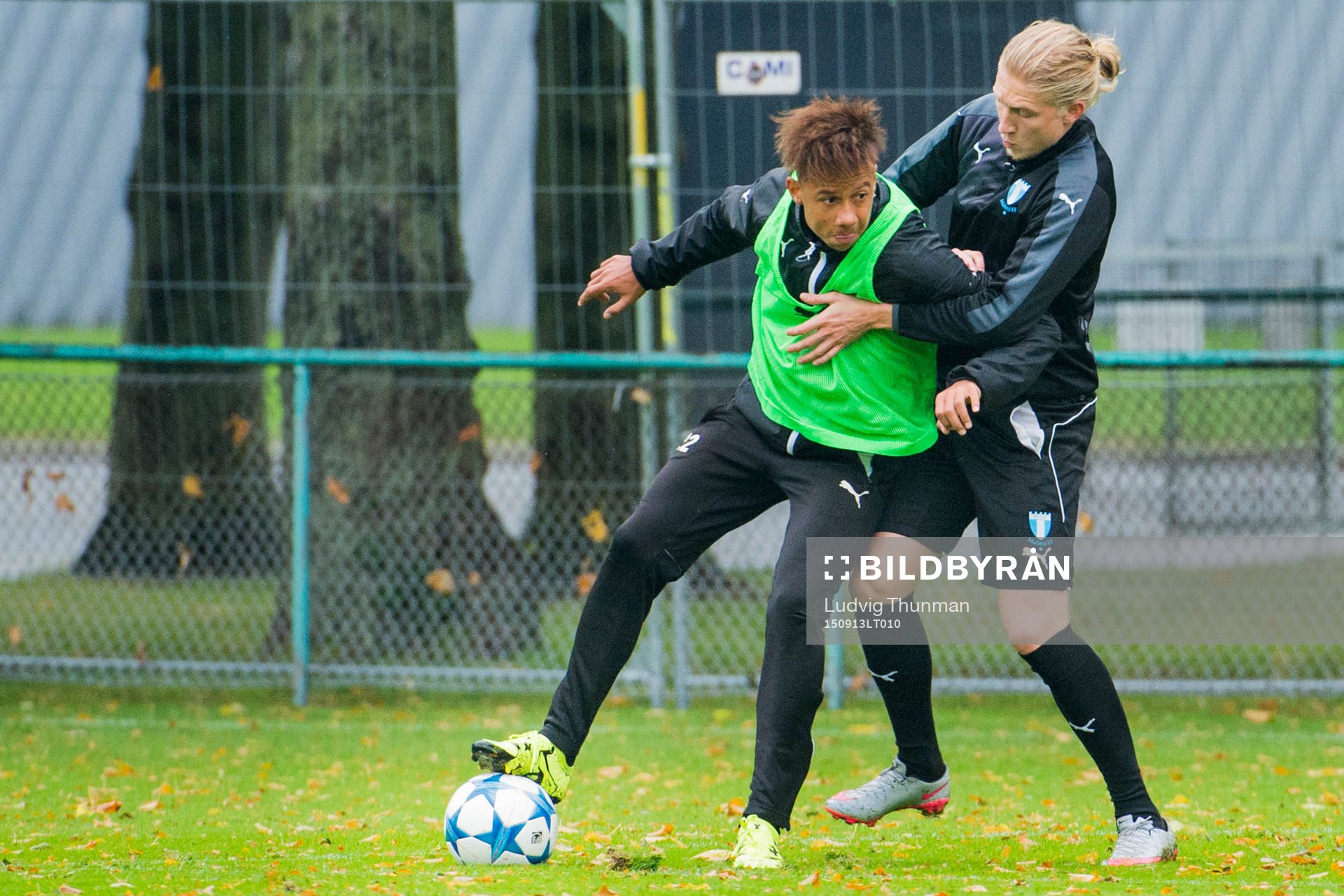 Malmö FFs Tobias Sana och Simon Kroon