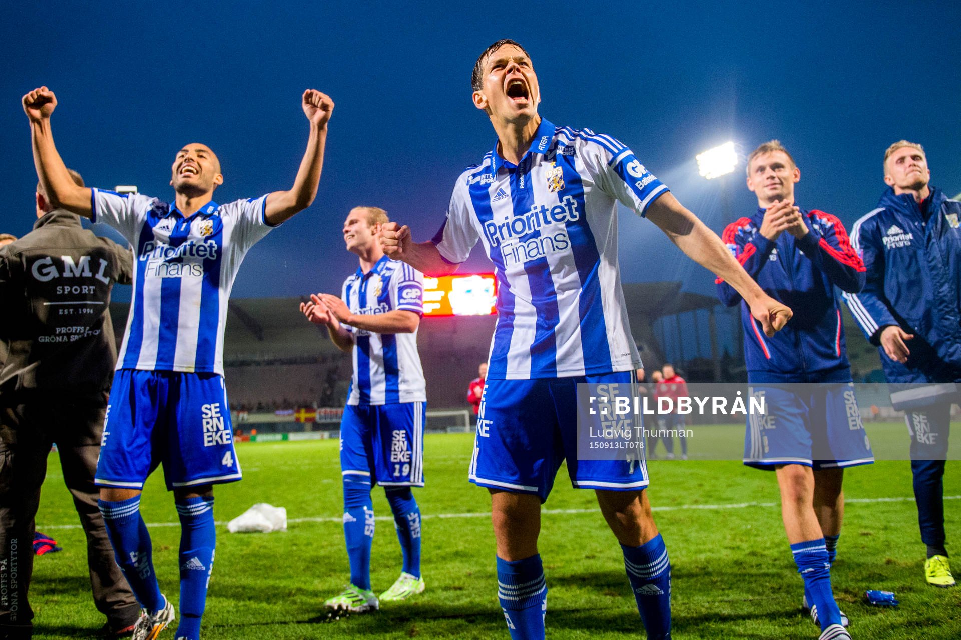 IFK Göteborgs Haitam Aleesami, Gustav Engvall och Mads