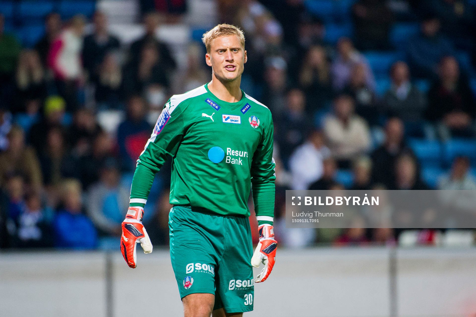 Helsingborgs målvakt Pär Hansson