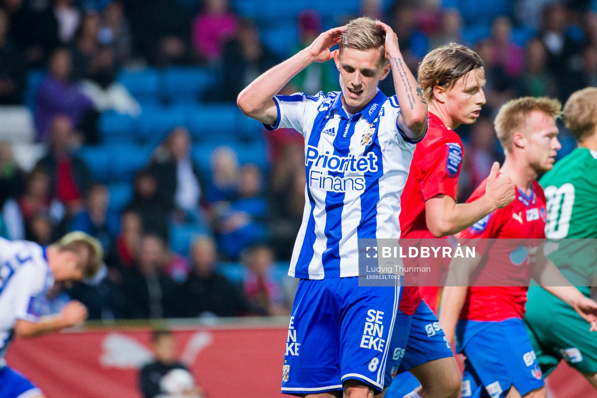 IFK Göteborgs Sören Rieks deppar
