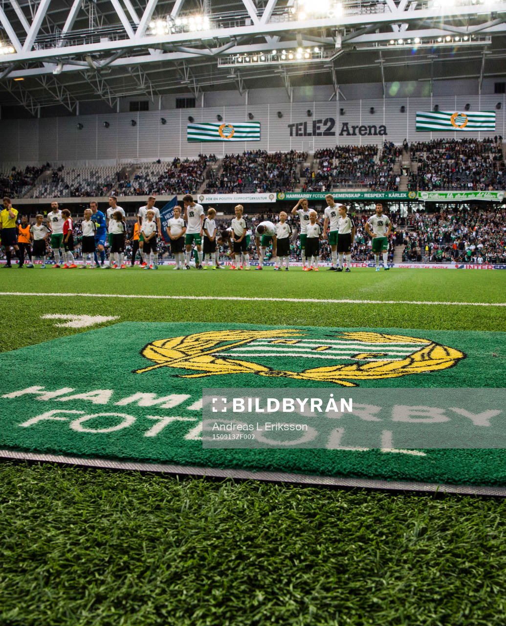 Hammarbys spelare ställer upp