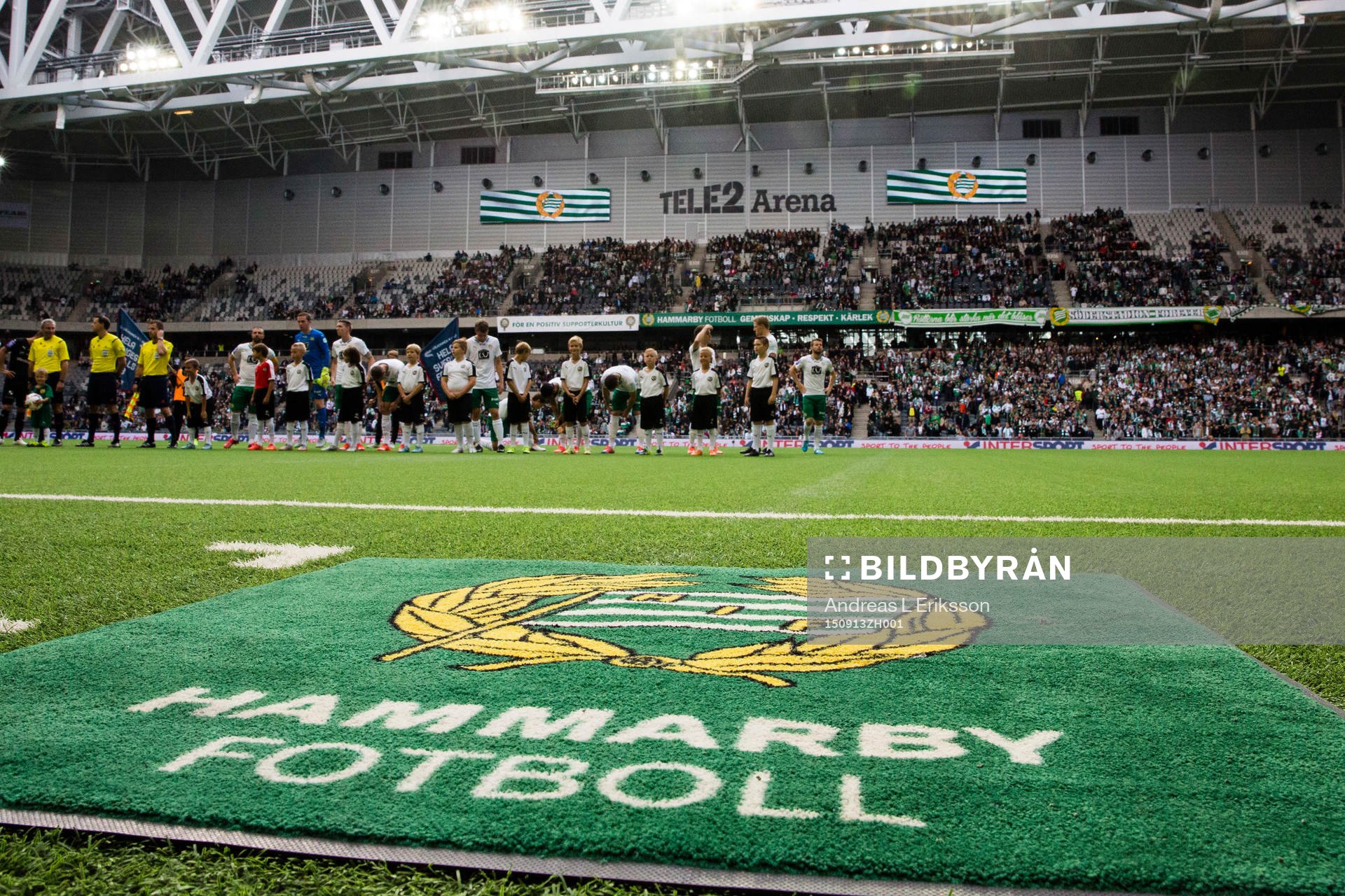Hammarbys spelare ställer upp