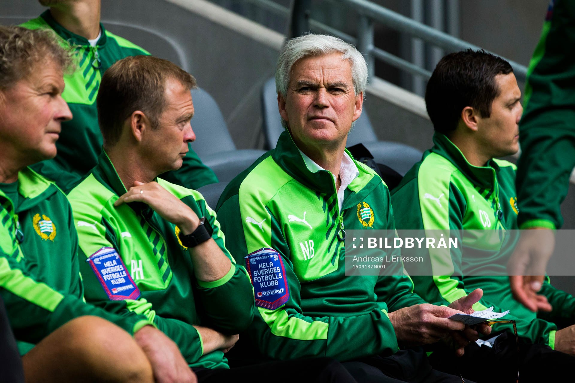 Hammarbys tränare Nanne Bergstrand