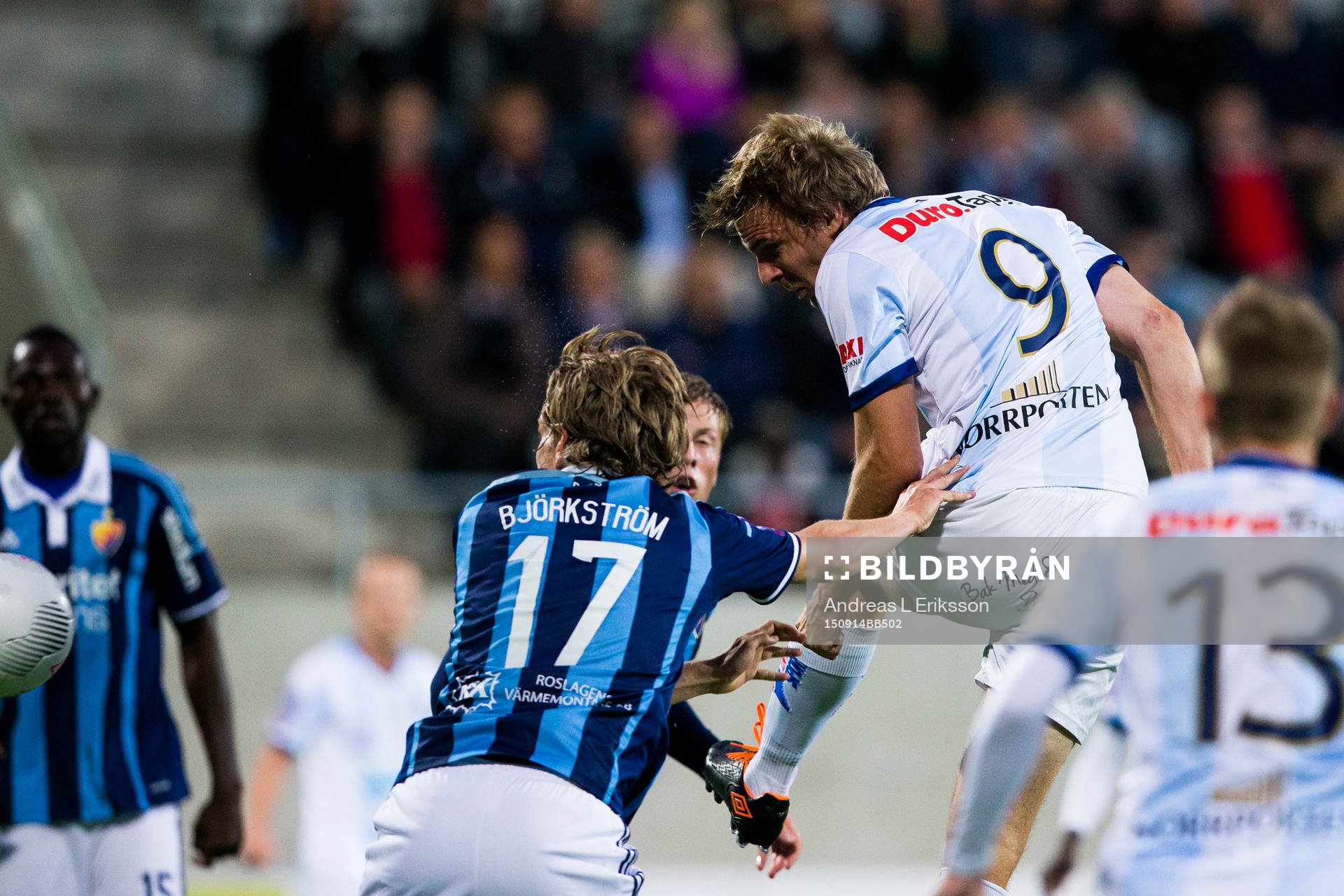 Gefles Johan Oremo med en nick