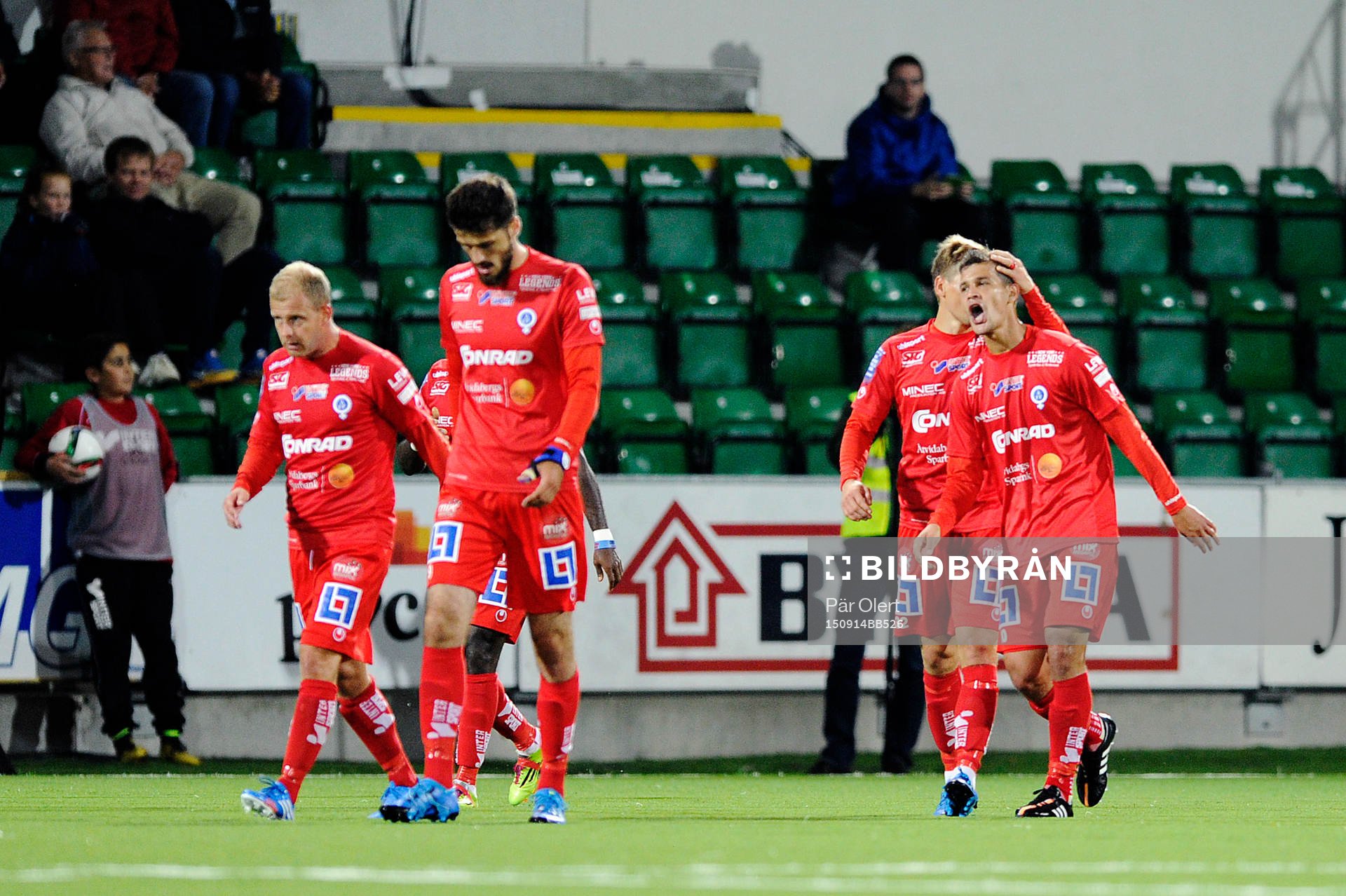 Åtvidabergs Mauricio Albornoz jublar
