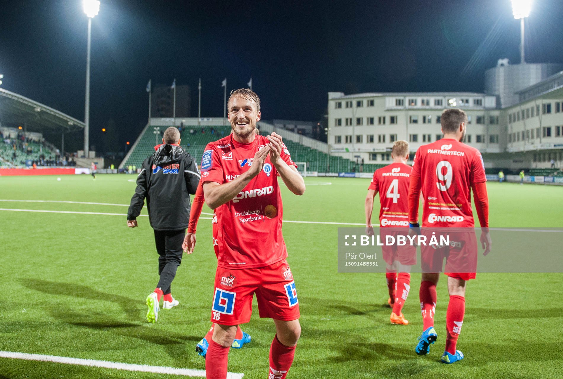 Åtvidabergs Tor Oyvind Hovda jublar