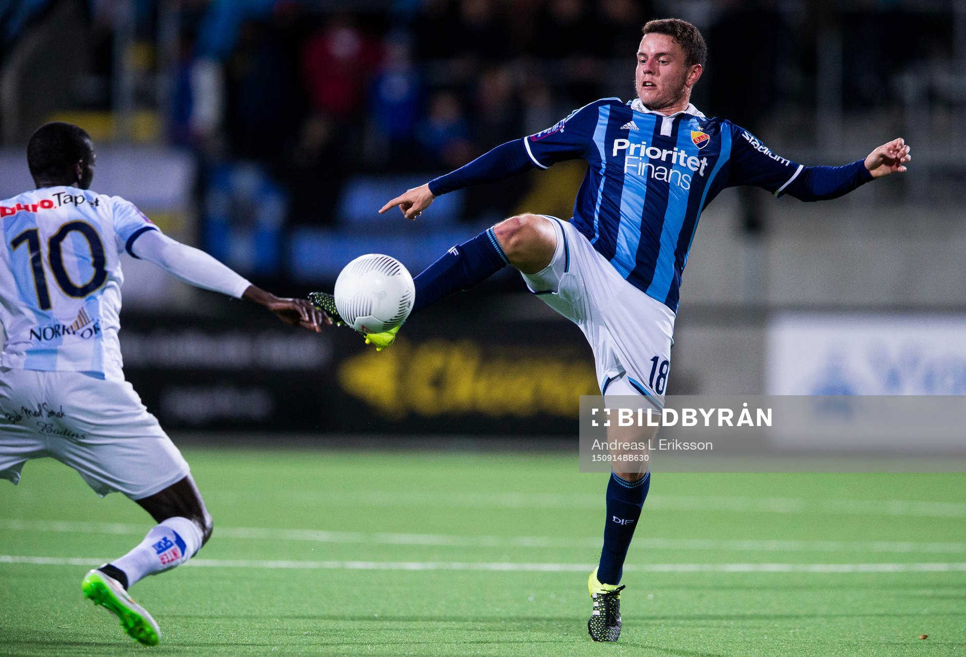 Gefles Dioh Williams och Djurgårdens Kerim Mrabti