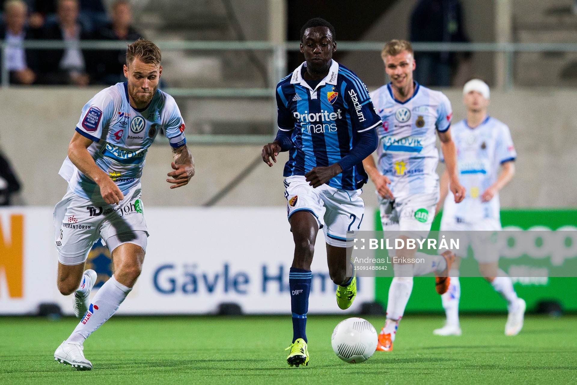 Gefles David Fällman och Djurgårdens Philana Tinotenda