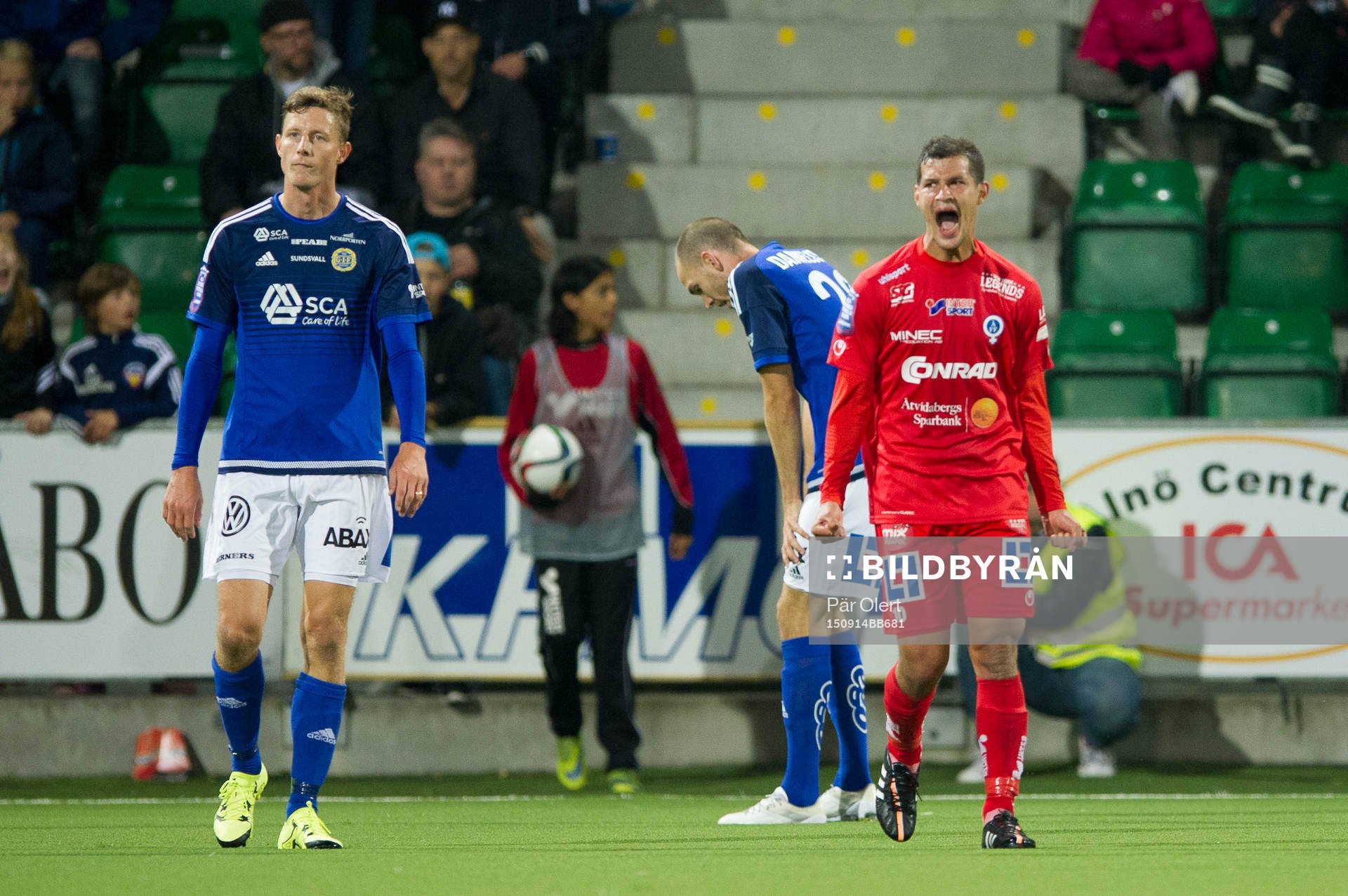 Åtvidabergs Mauricio Albornoz jublar
