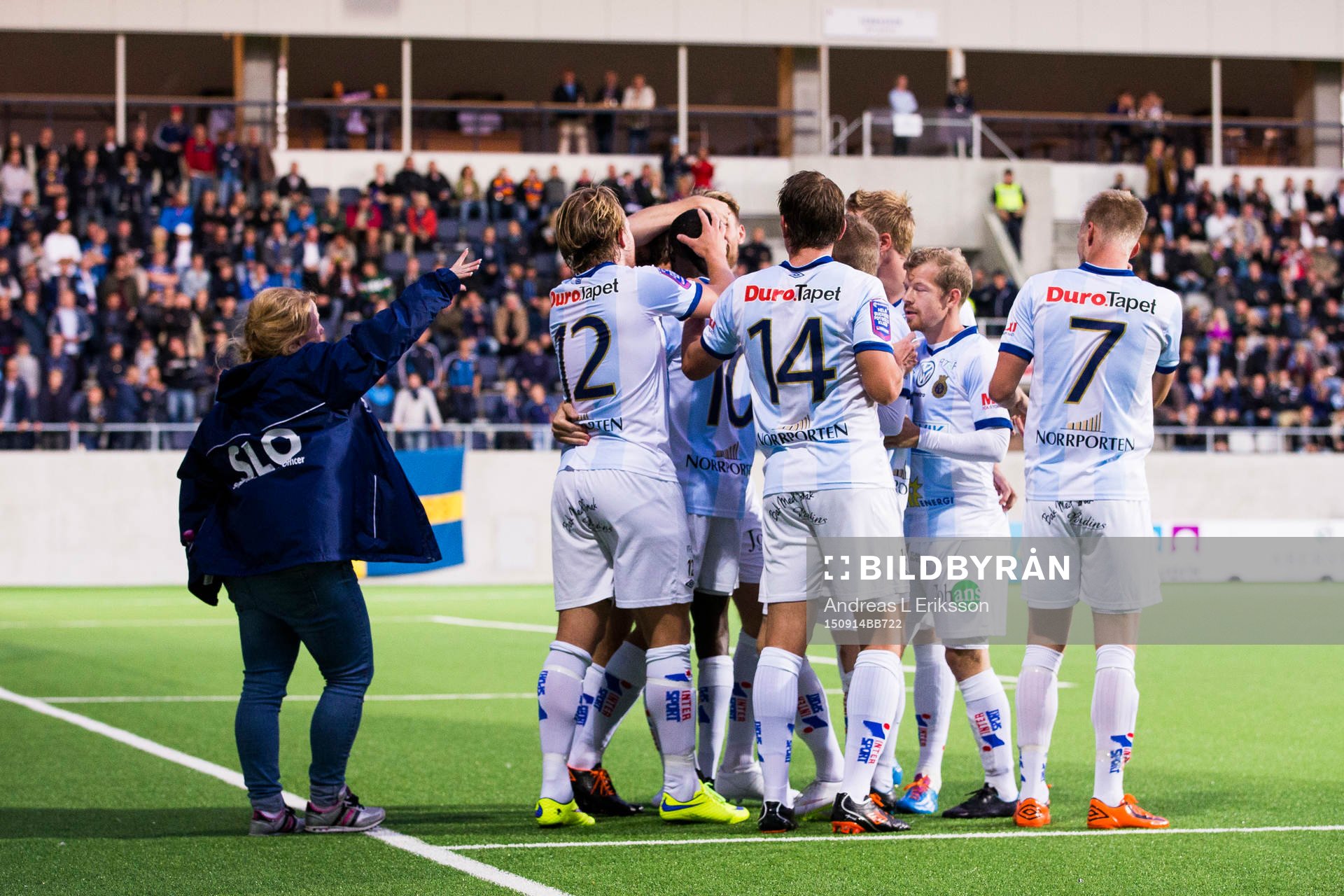 Djurgårdens SLO uppmanar Gefles spelare att inte jublar
