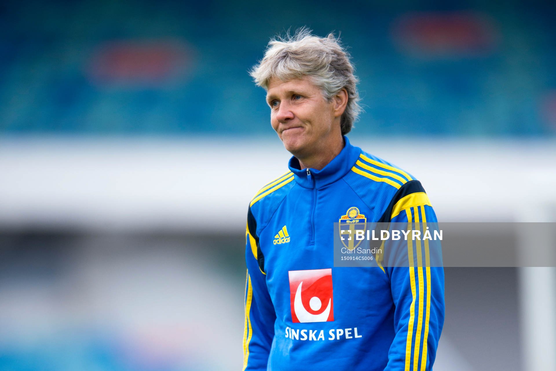 Sveriges förbundskapten Pia Sundhage