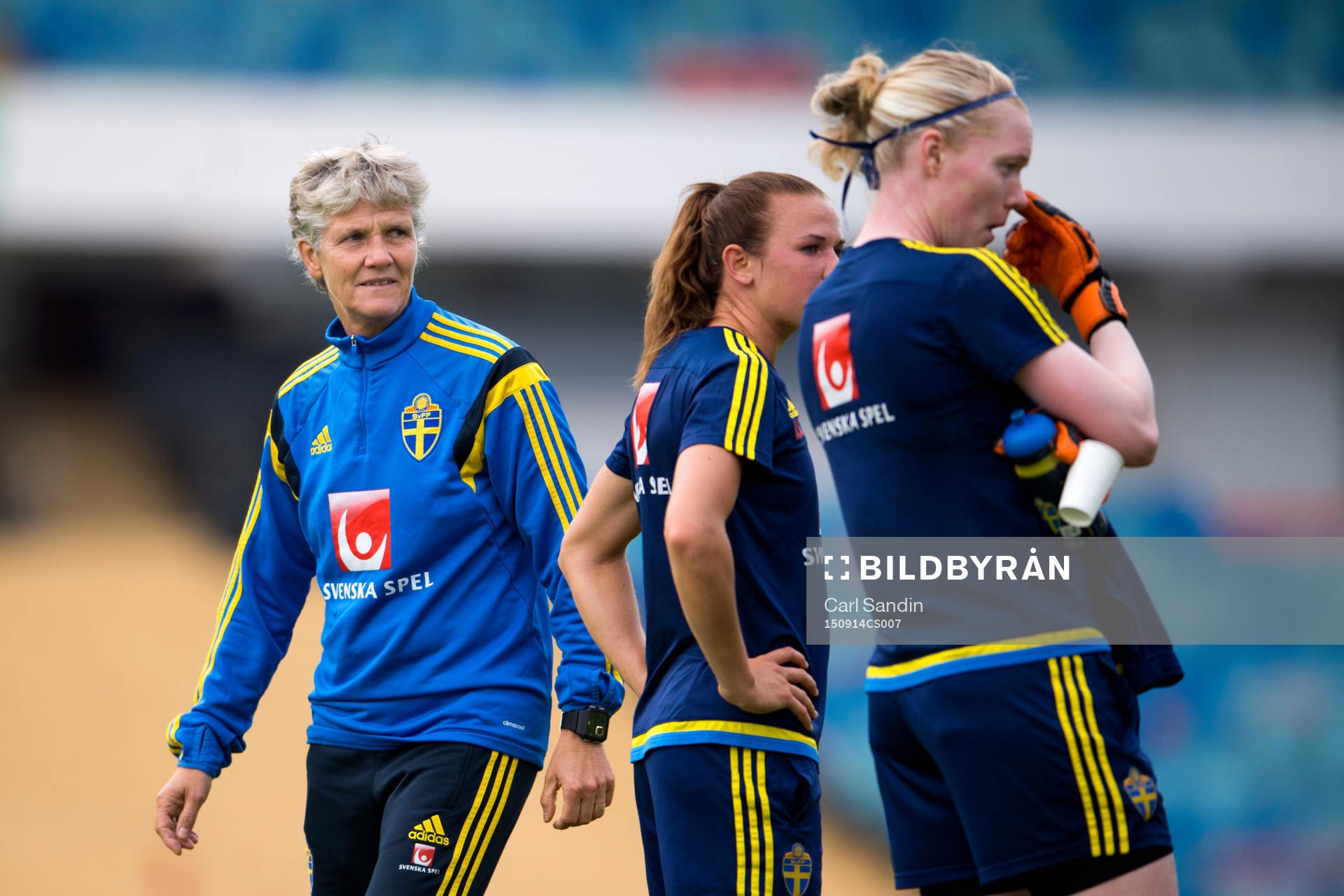 Sveriges förbundskapten Pia Sundhage