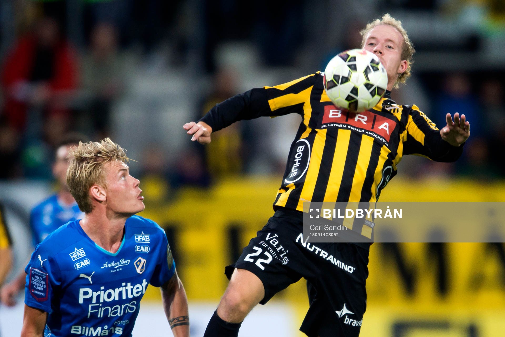 Halmstads Eric Smith och Häckens Samuel Gustafson