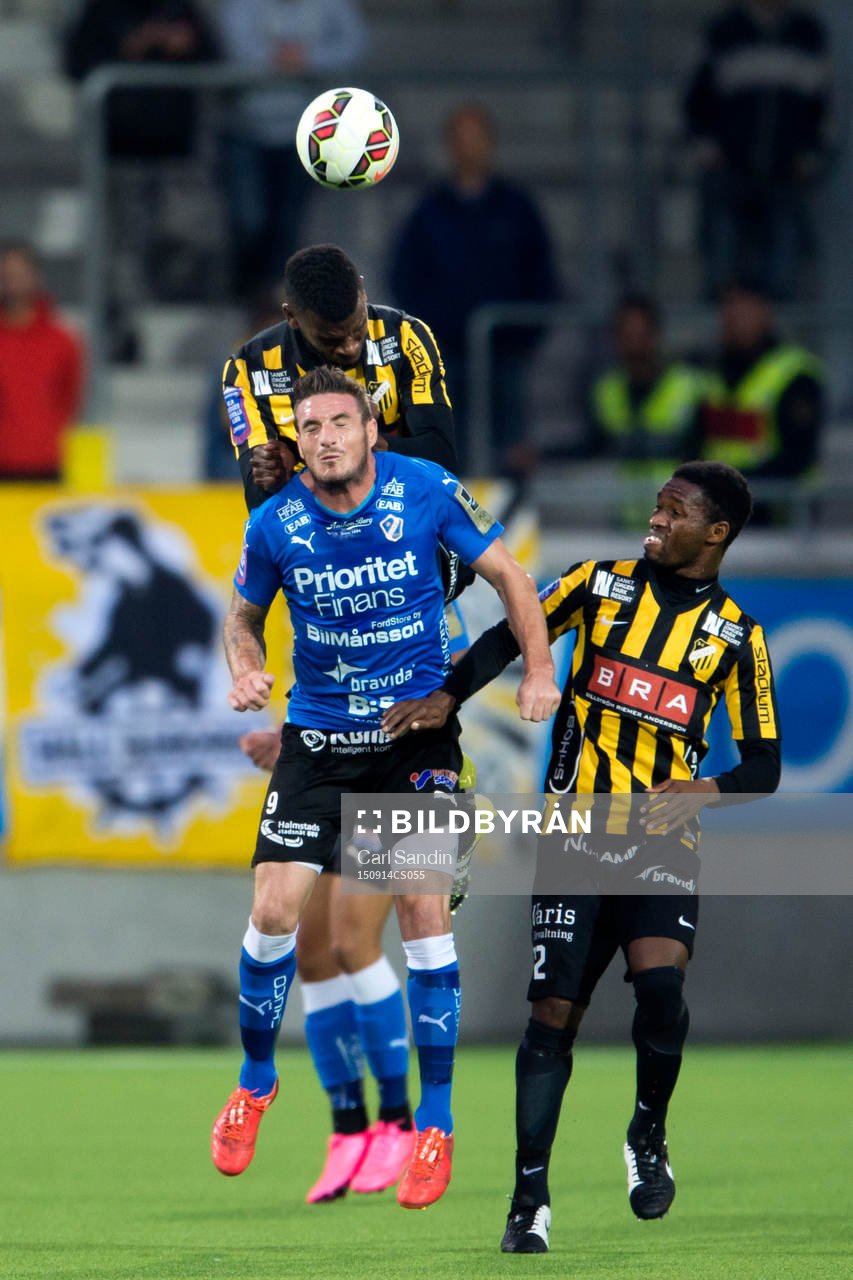 Häckens Tefu Mashamaite och Mohammed Abubakari
