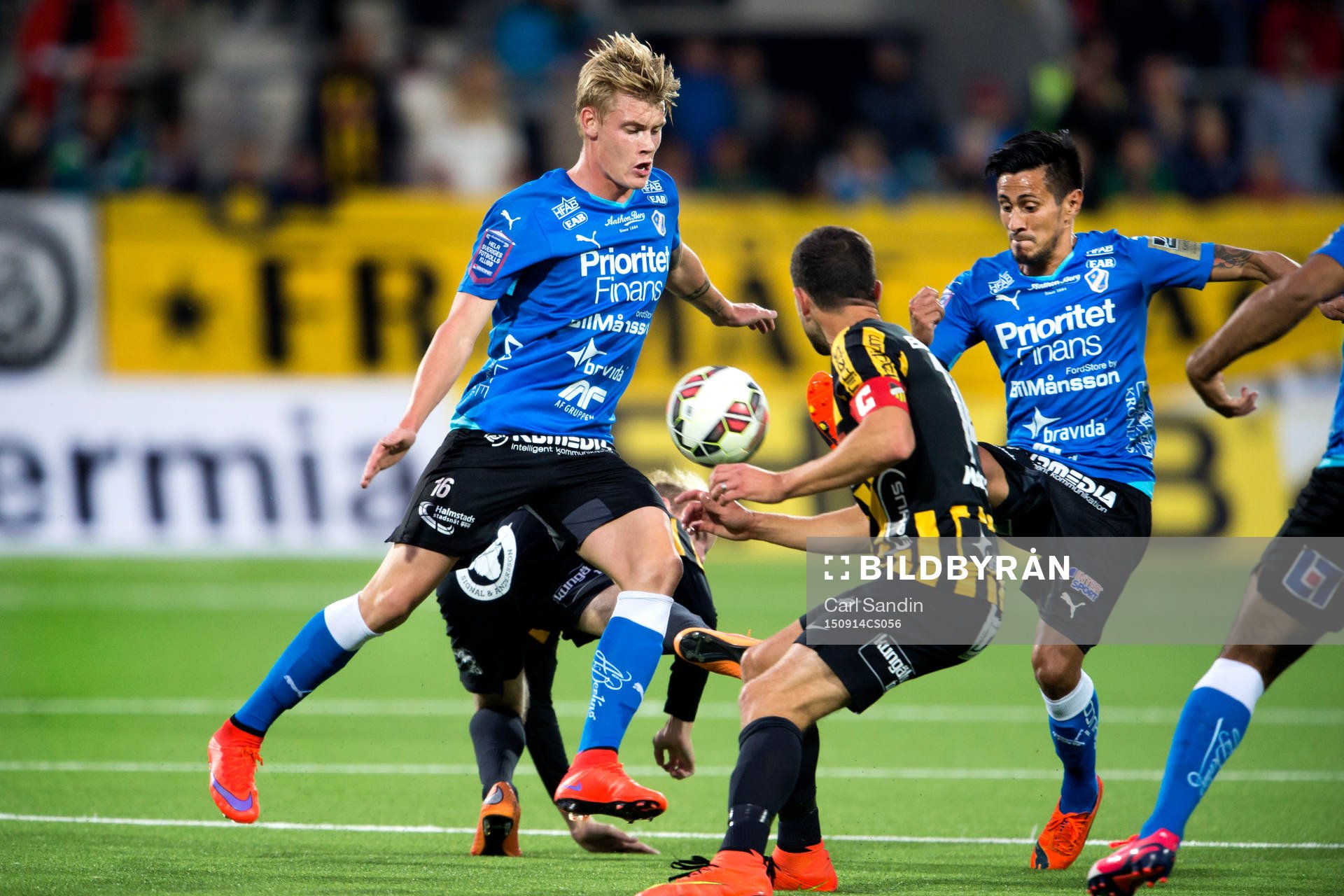 Halmstads Eric Smith och Antonio Rojas