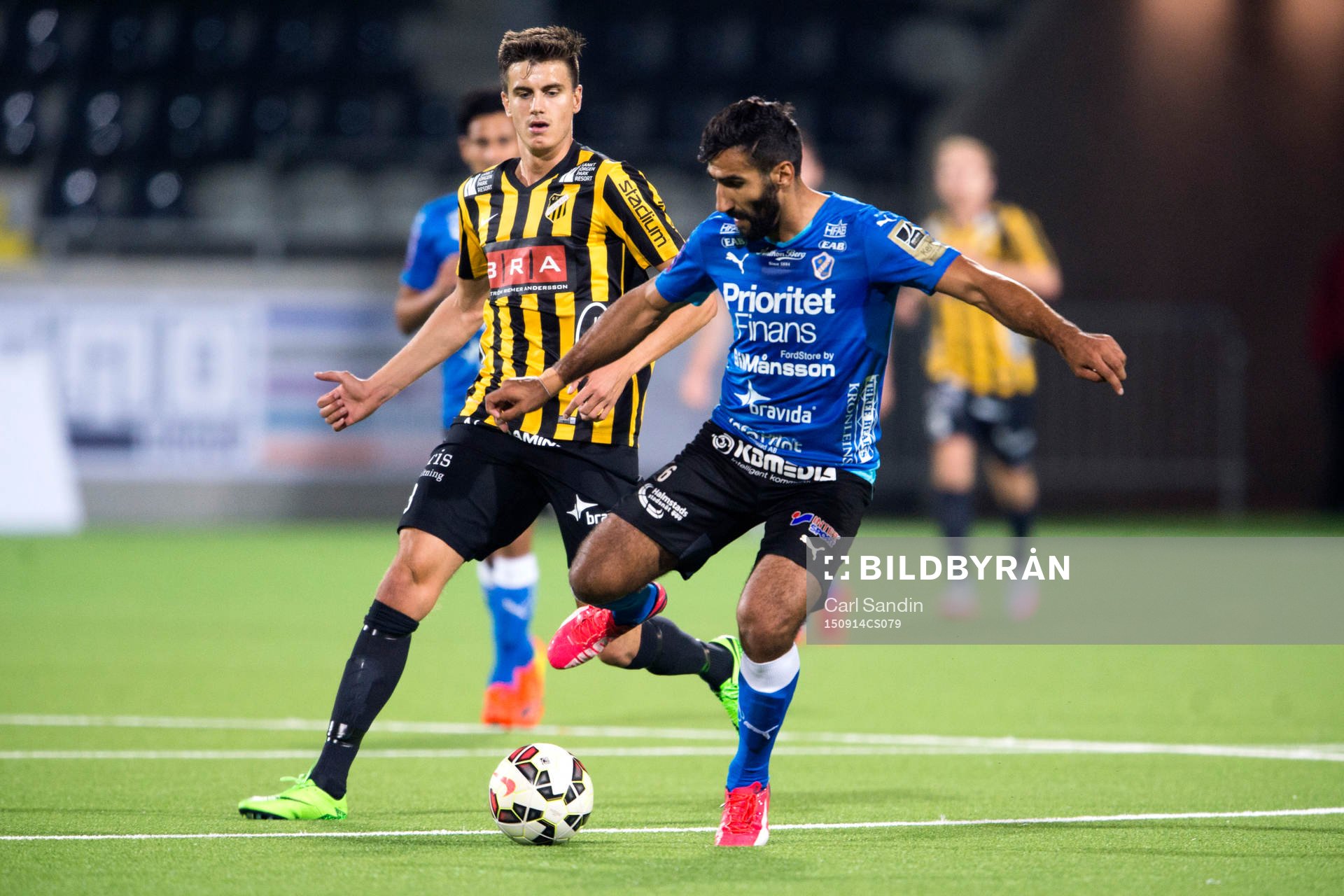 Häckens Alexander Jeremejeff och Halmstads Mohammed Ali