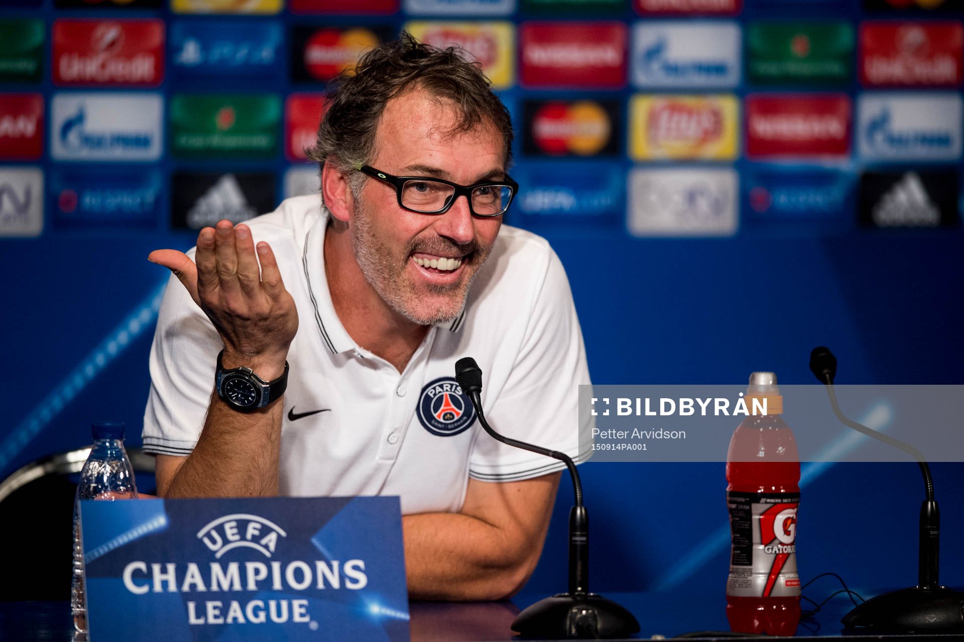 s tränare Laurent Blanc
