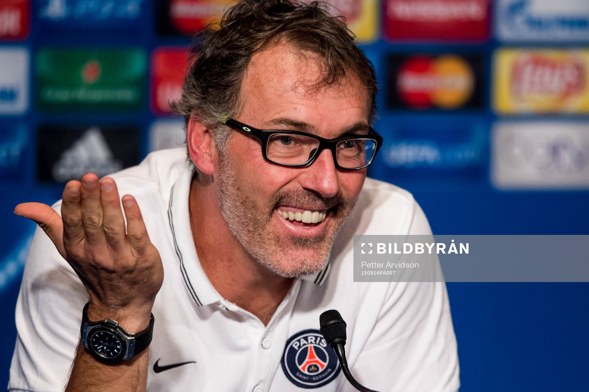 s tränare Laurent Blanc