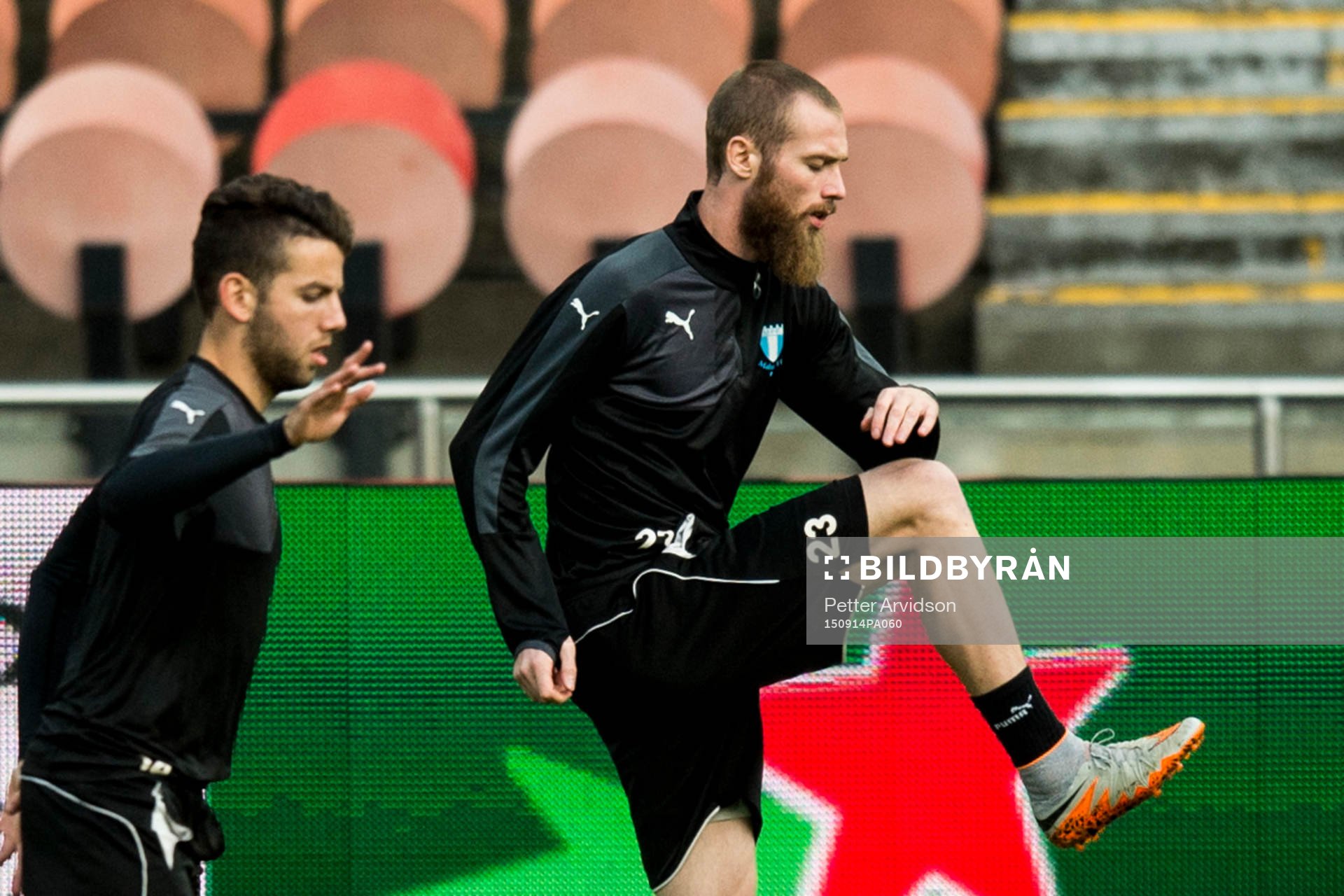 Malmö FFs Erdal Rakip och Jo Inge Berget