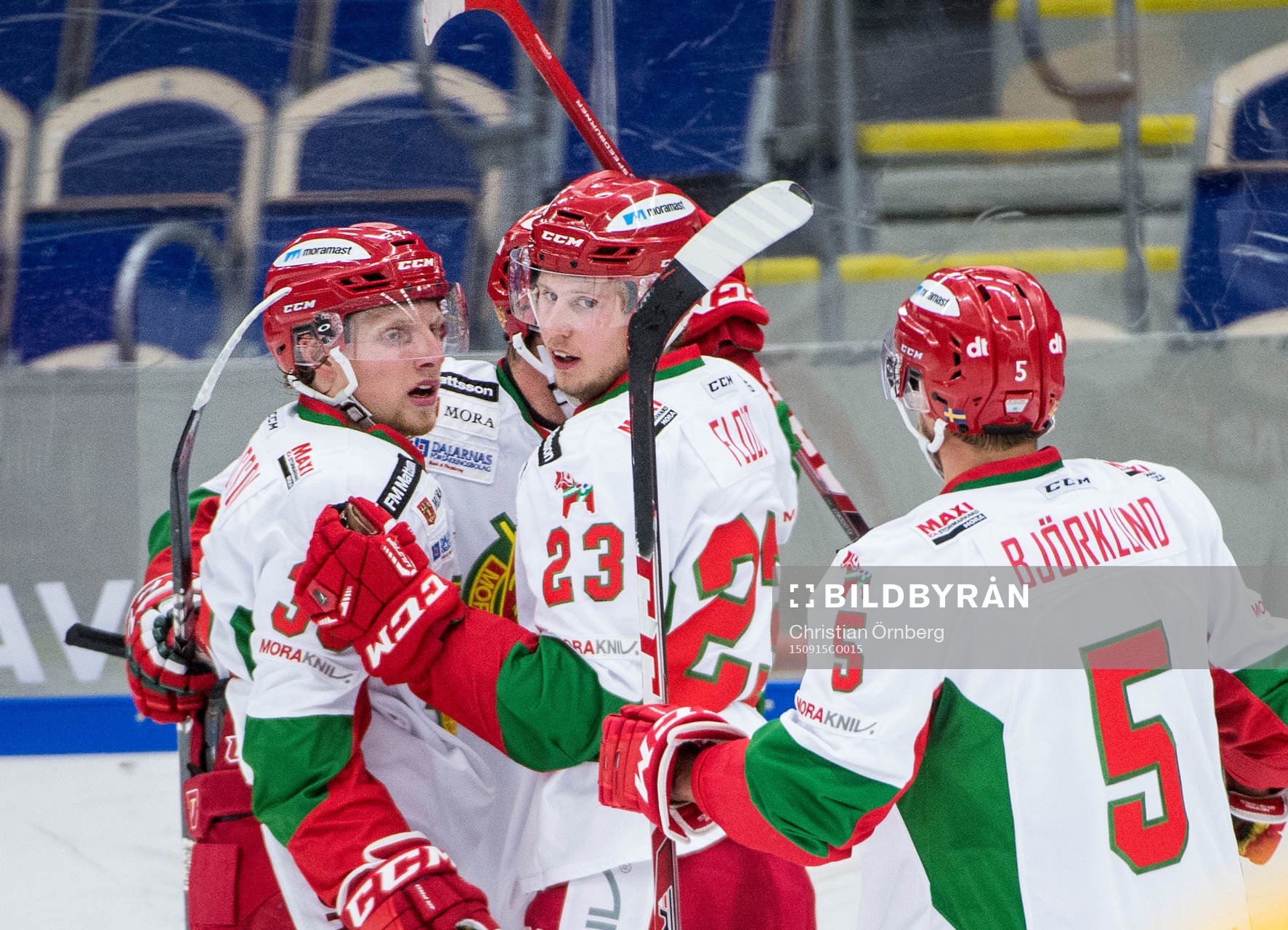 Moras Kristian Jakobsson, Erik Flood och Christoffer