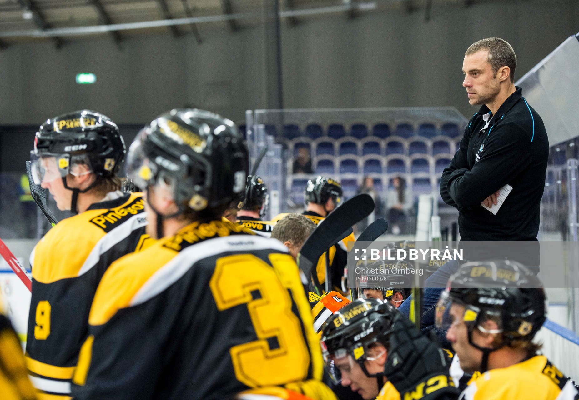 Panterns assisterande tränare Henrik Nilsson