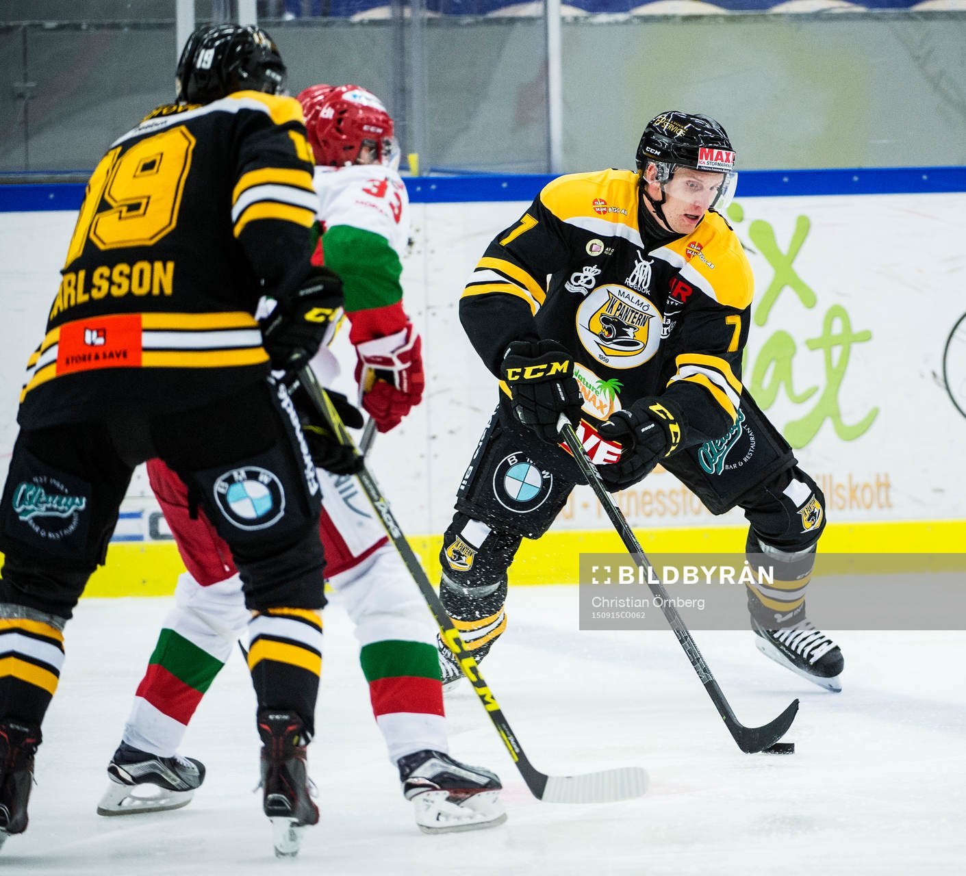 Panterns Filip Windlert och Jakob Karlsson mot Moras
