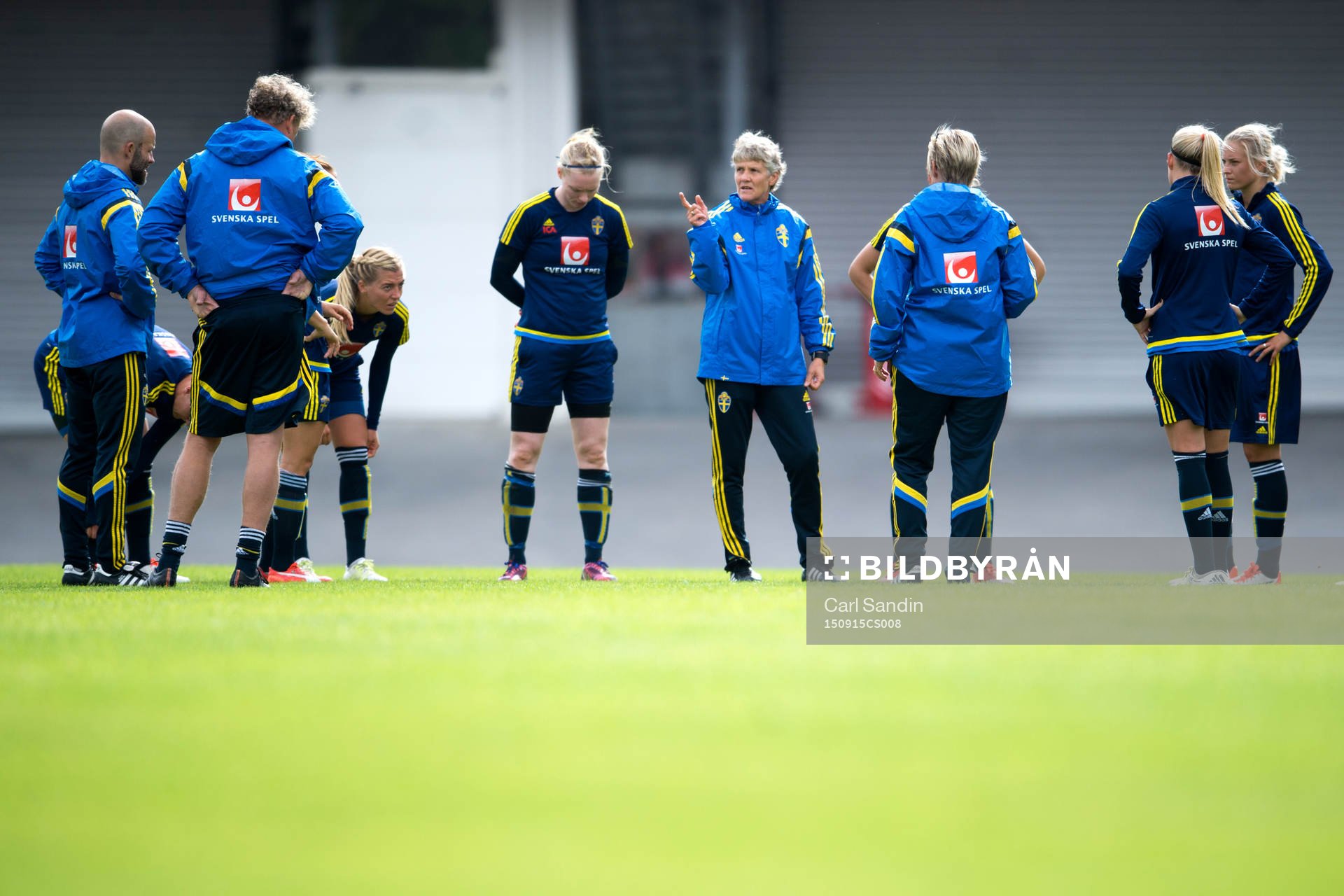 Sveriges förbundskapten Pia Sundhage