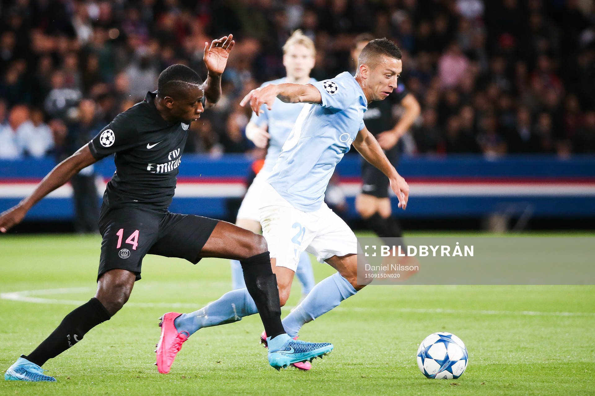 s Blaise Matuidi och Malmö FFs Nikola Djurjic