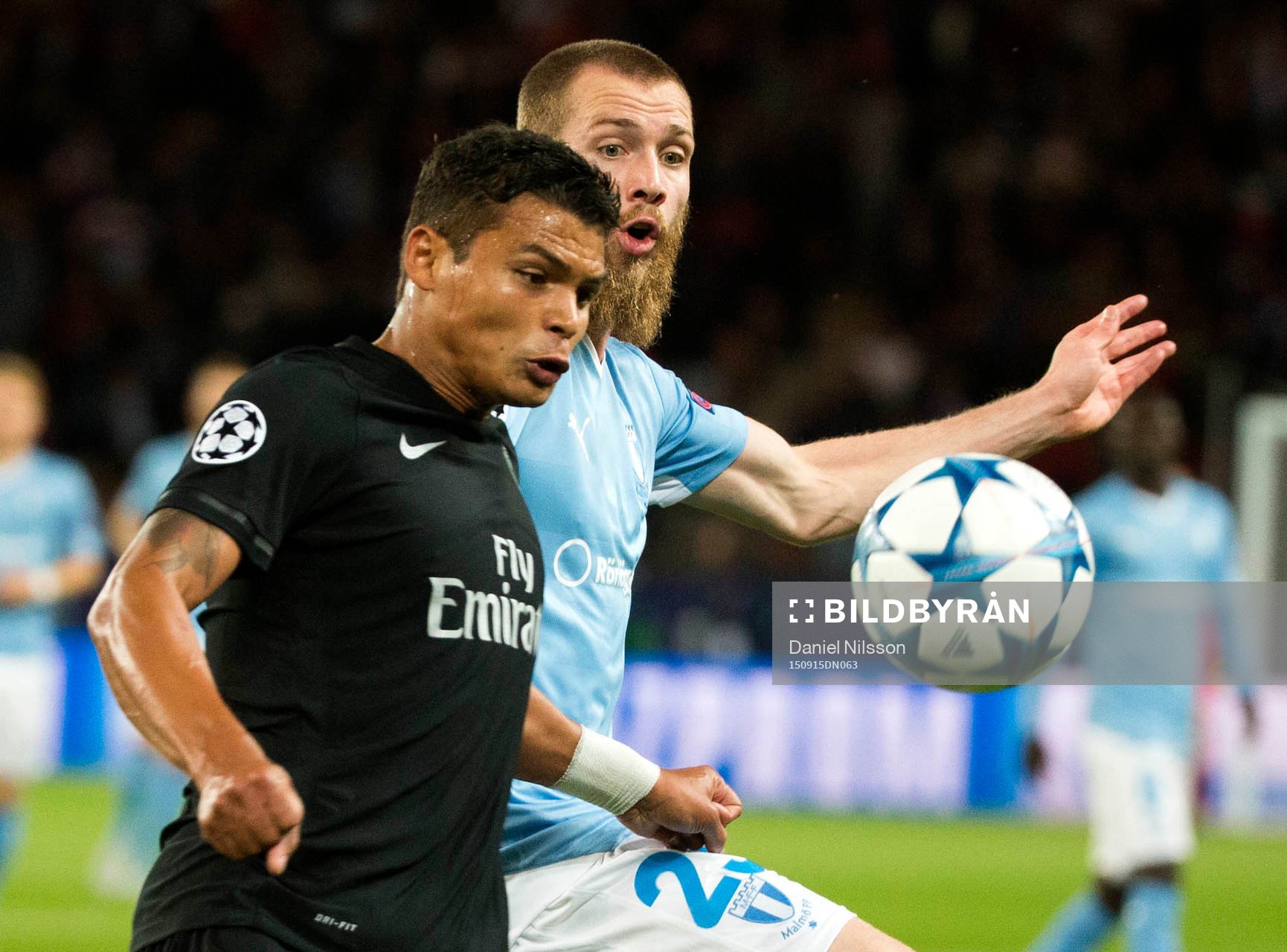 s Thiago sIlva och Malmös Jo Inge Berget