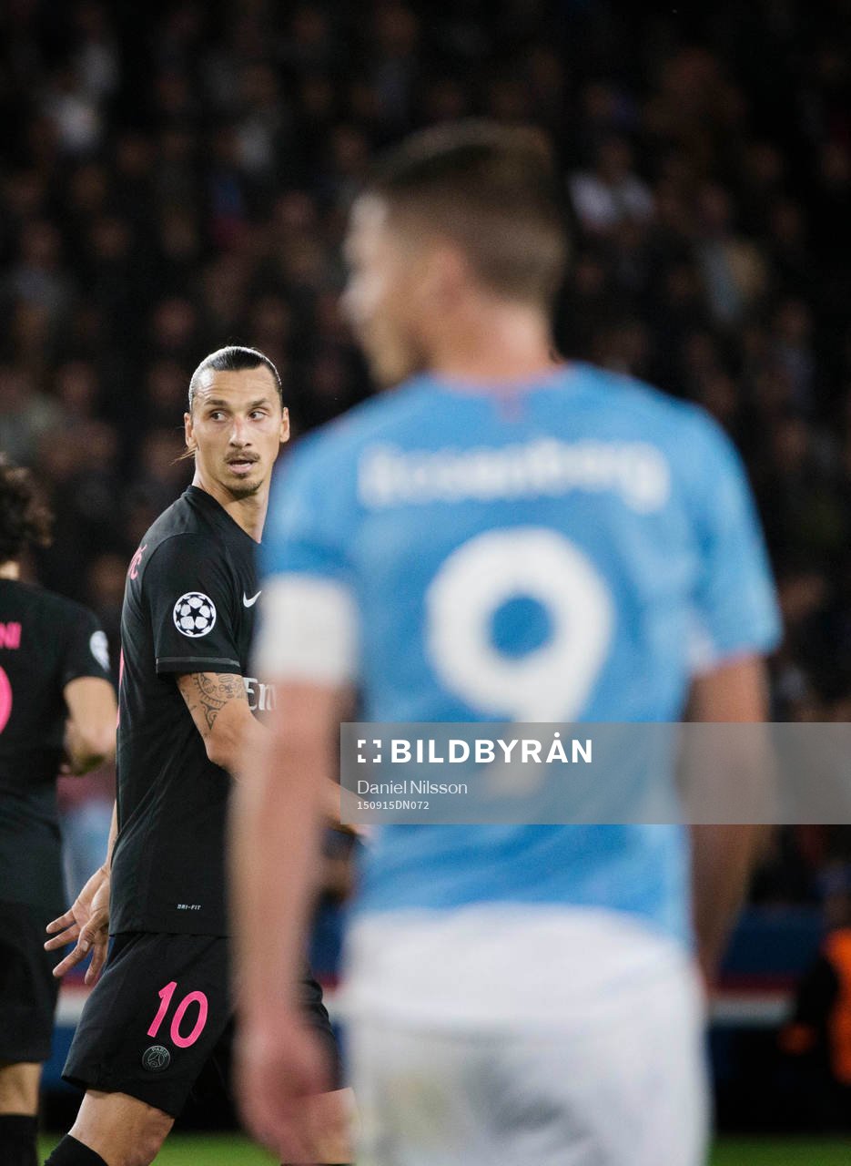 s Zlatan Ibrahimovic och Malmös Markus Rosenberg