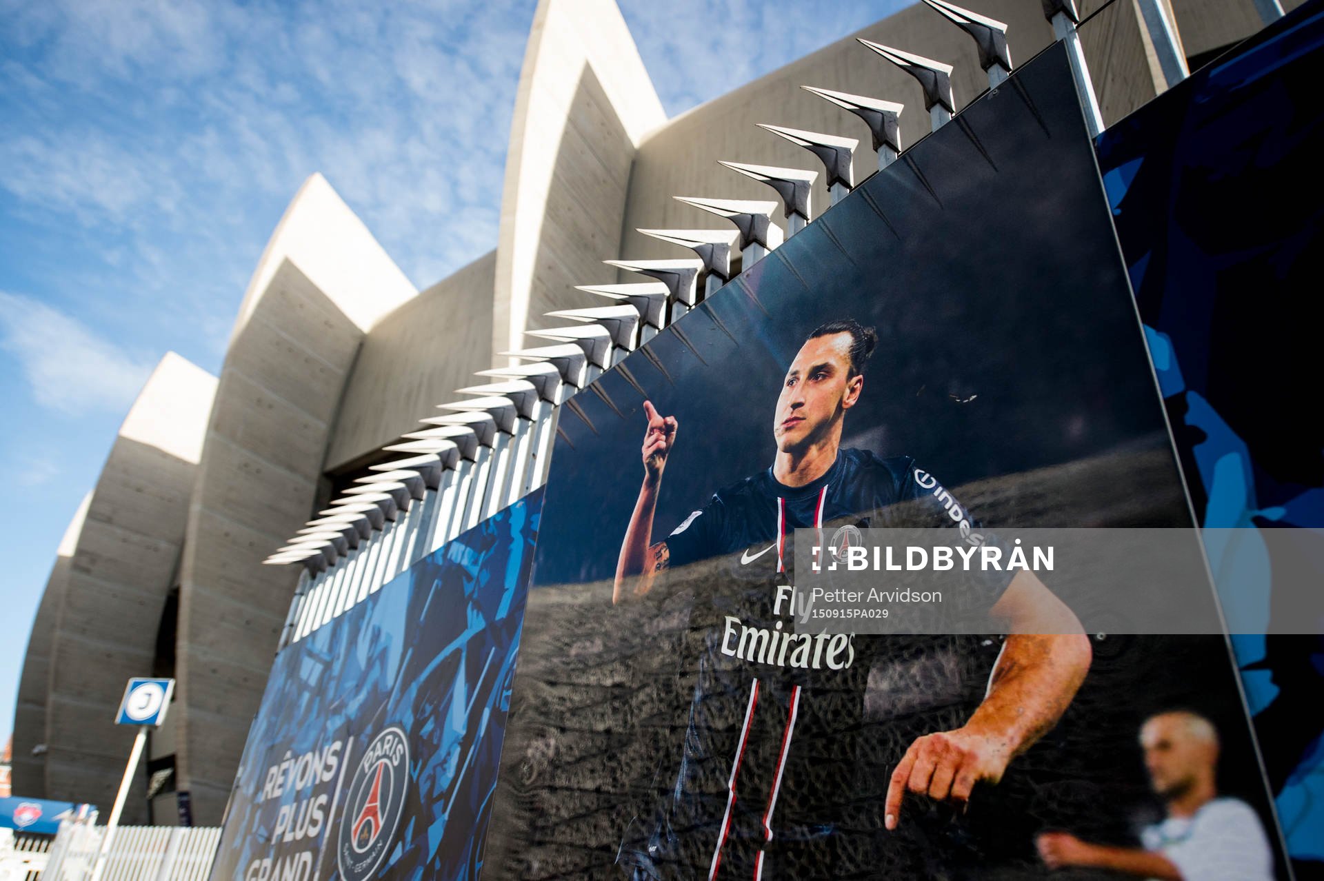 Zlatan Ibrahimovic på Parc Des Princes