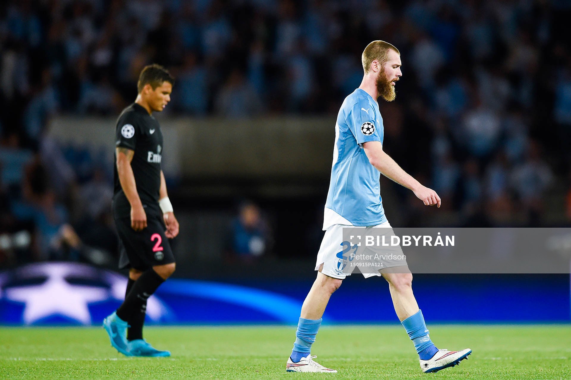 Malmö FFs Jo Inge Berget deppar i halvtid