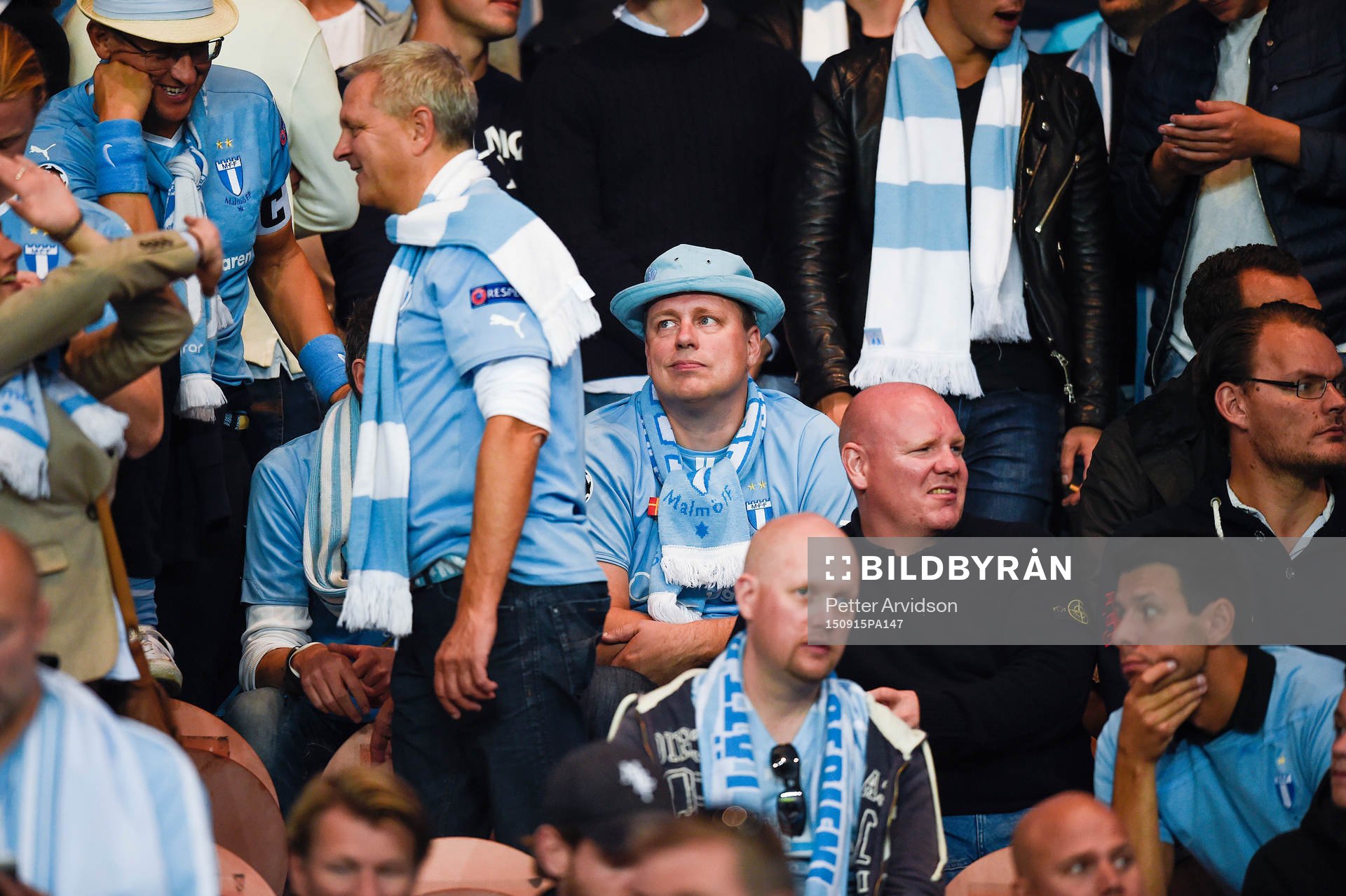 under fotbollsmatchen i Champions League mellan Paris Saint