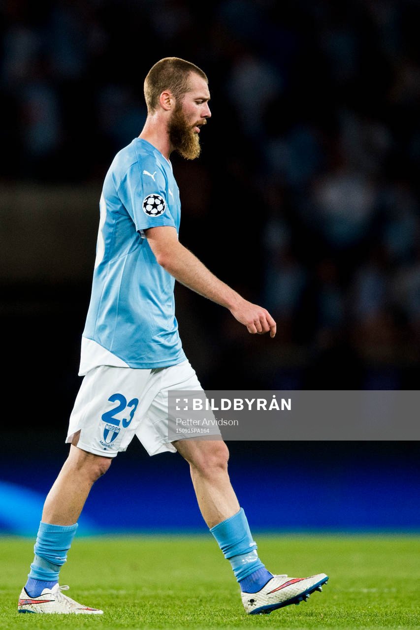 Malmö FFs Jo Inge Berget deppar
