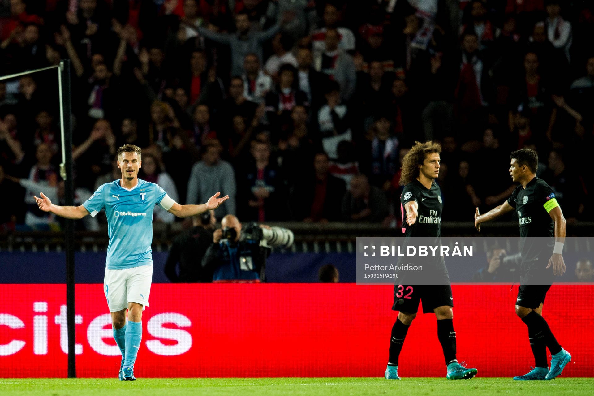 Malmö FFs Markus Rosenberg deppar