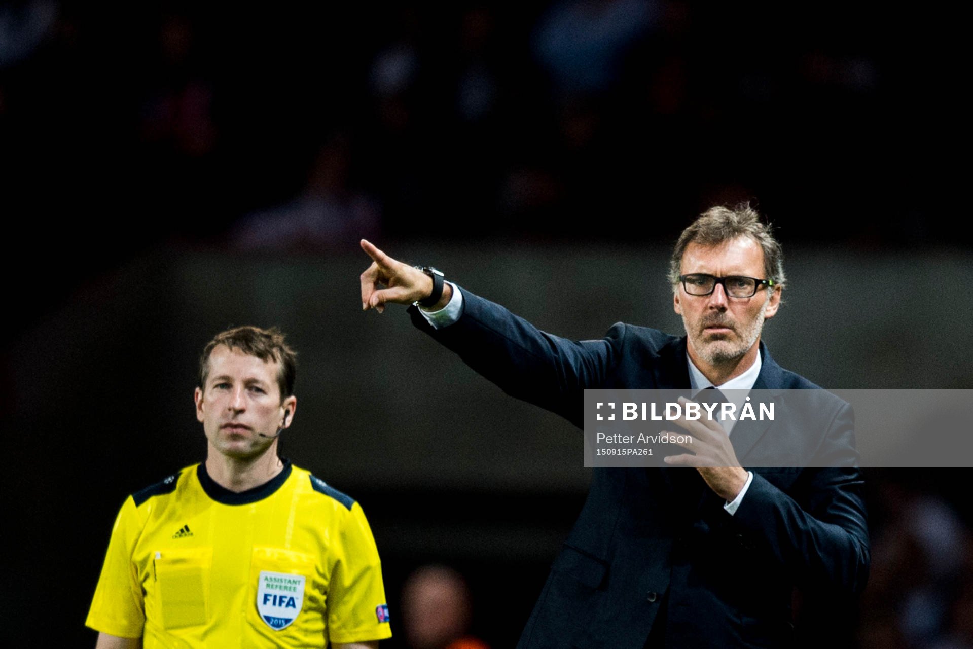 s tränare Laurent Blanc