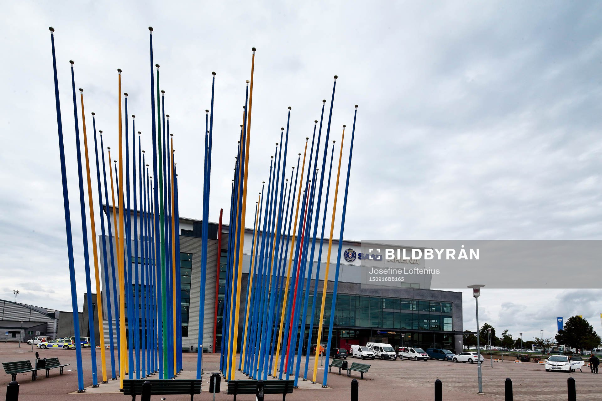 SAAB Arena innan ishockeymatchen i SHL mellan Linköping