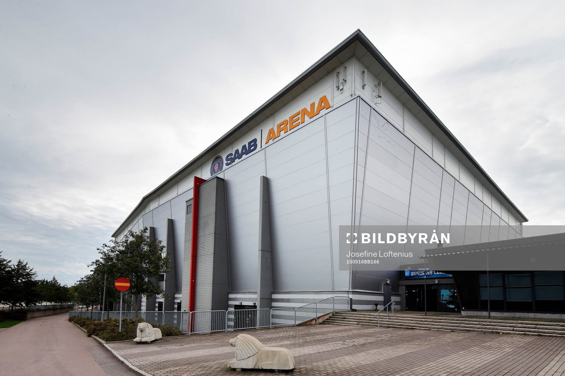SAAB Arena innan ishockeymatchen i SHL mellan Linköping