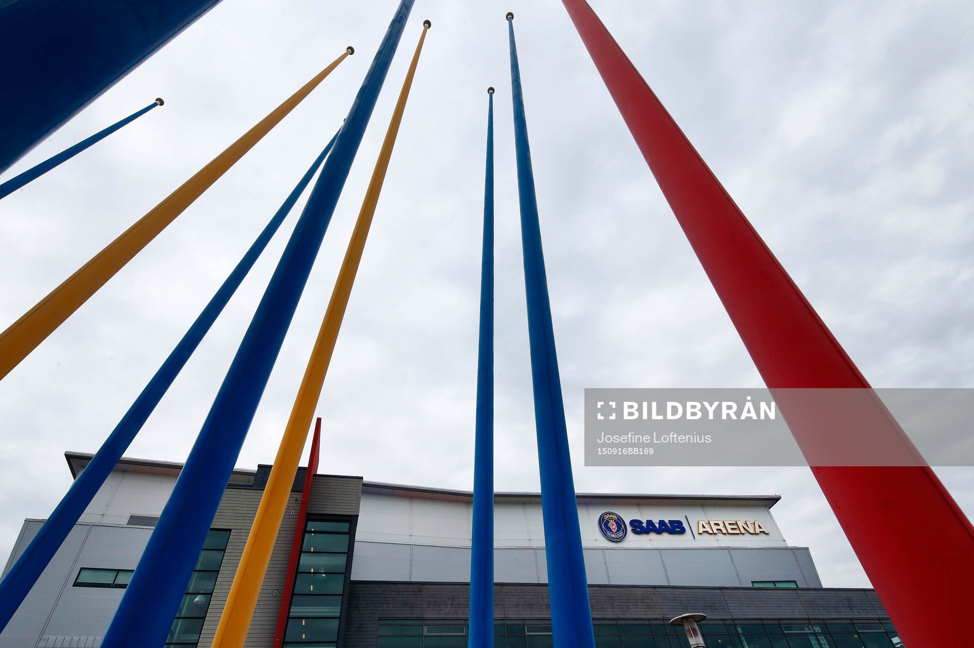 SAAB Arena innan ishockeymatchen i SHL mellan Linköping