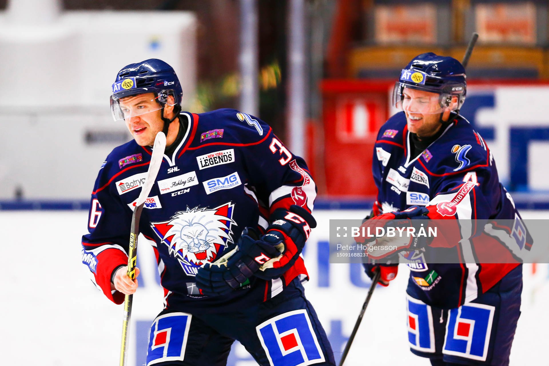 Linköpings Niklas Fogström jublar